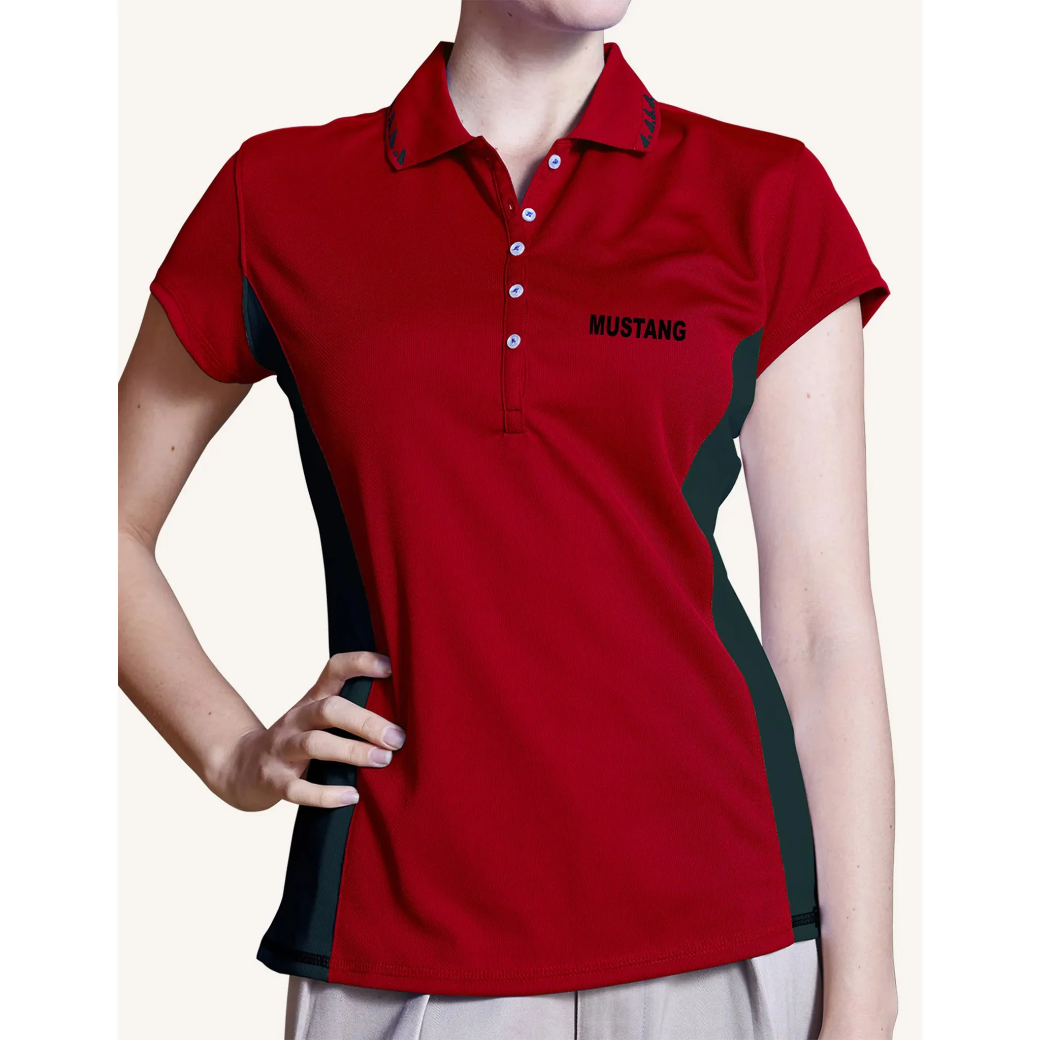 Pro Celebrity Ladies Mustang Polo Shirt - Image 8