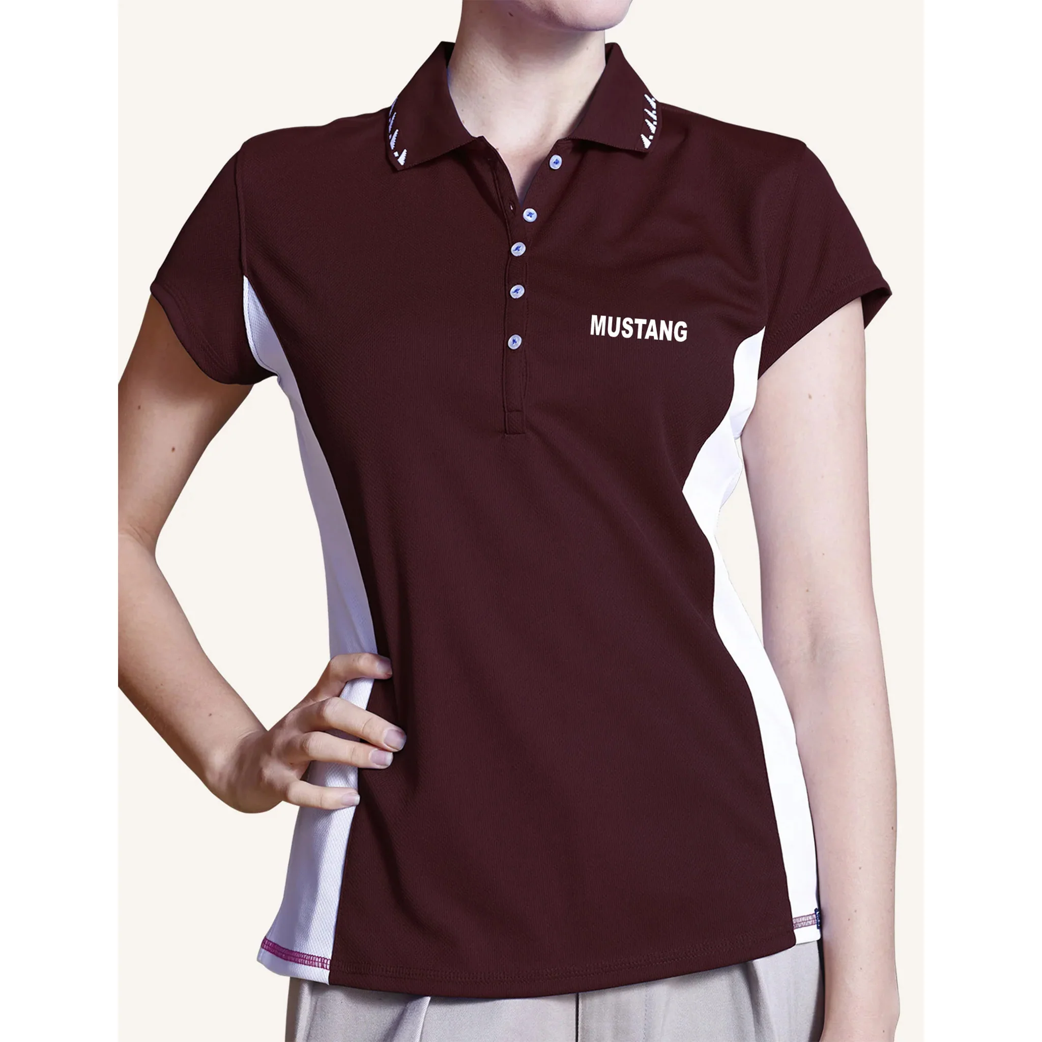 Pro Celebrity Ladies Mustang Polo Shirt - Image 9