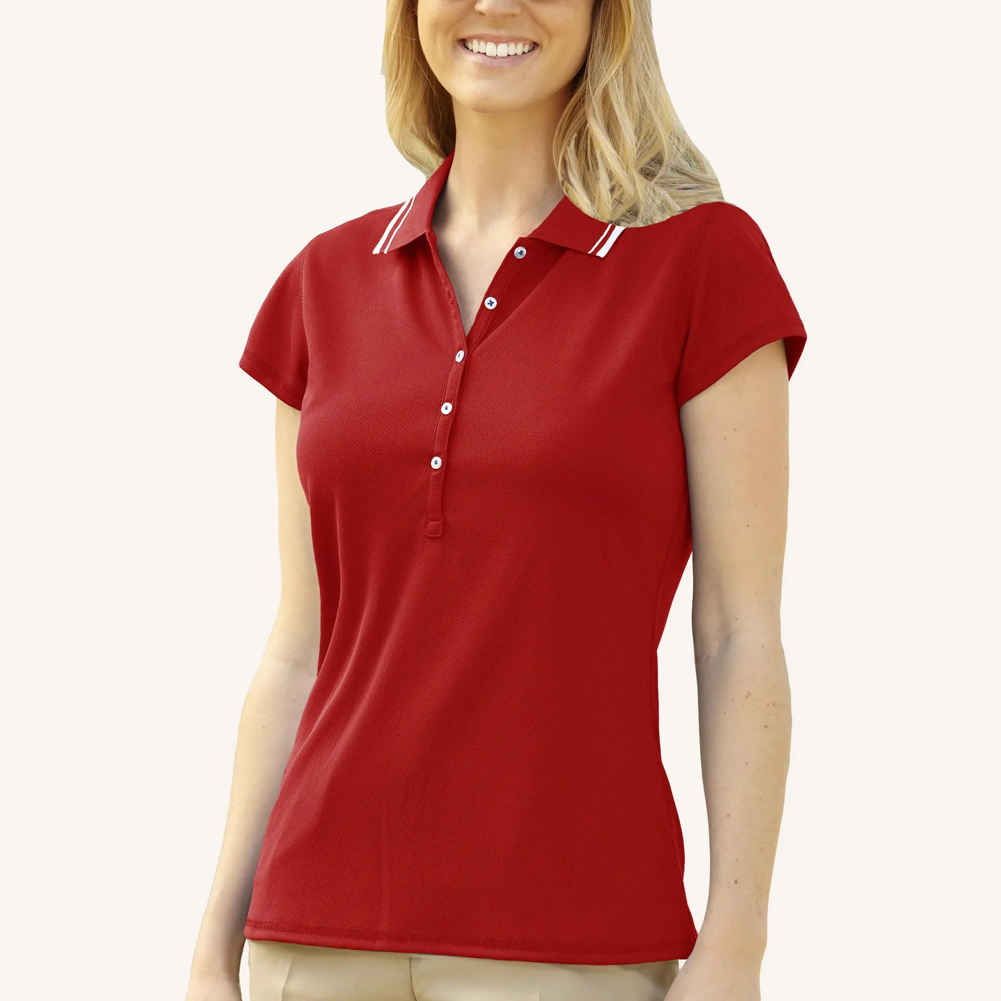Pro Celebrity Ladies Pacifica Polo Shirt - Image 5