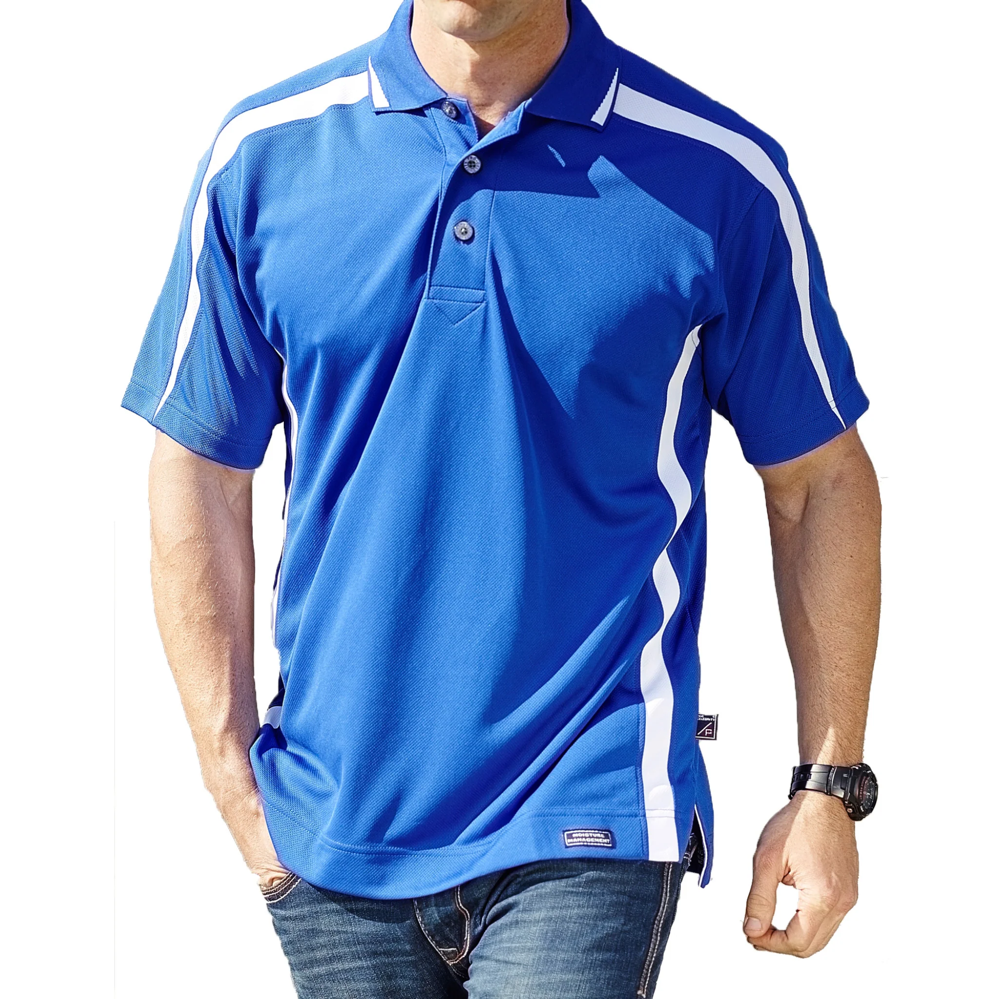 Pro Celebrity Men's American Patriot Polo Shirt