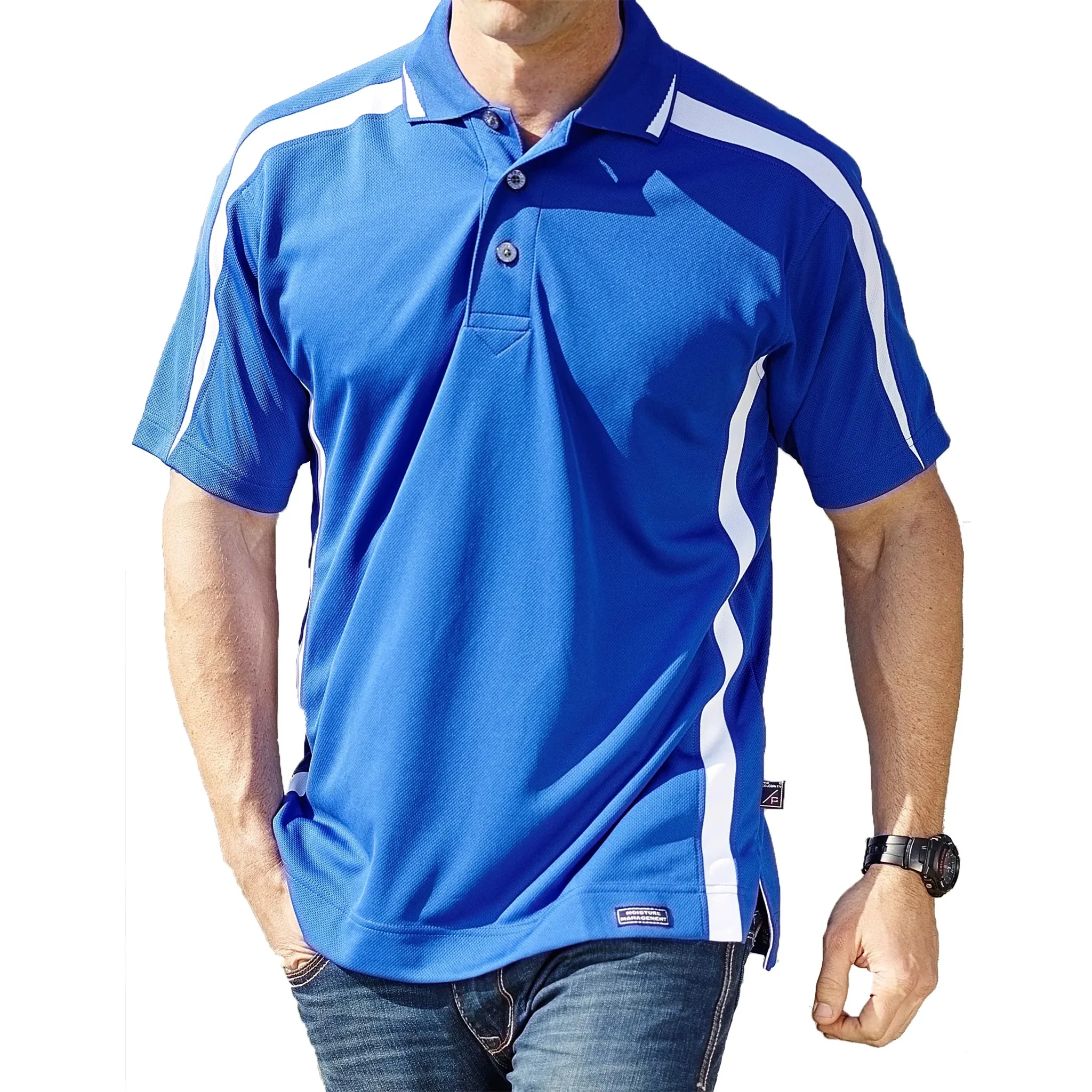 Pro Celebrity Men's American Patriot Polo Shirt - Image 10