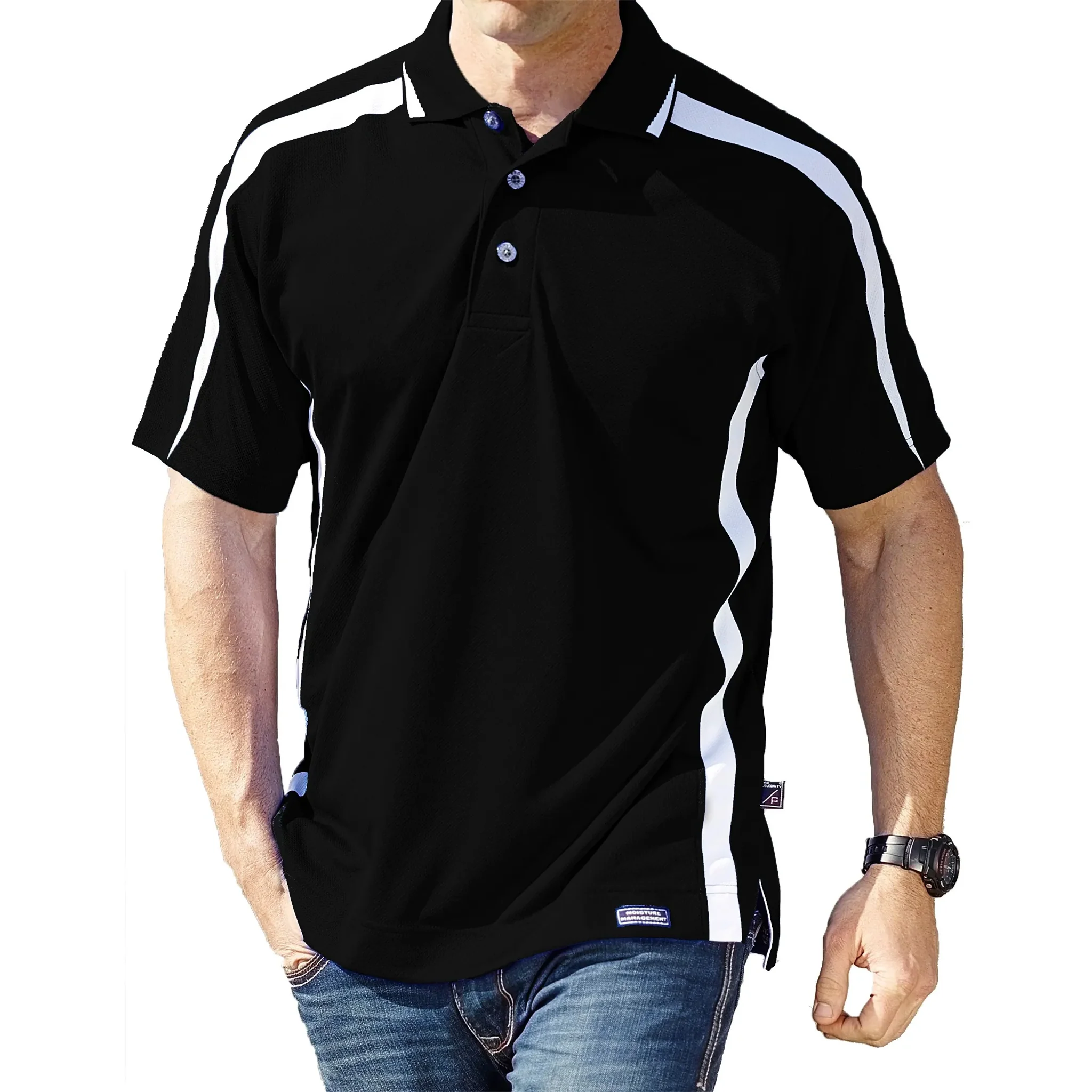 Pro Celebrity Men's American Patriot Polo Shirt - Image 11