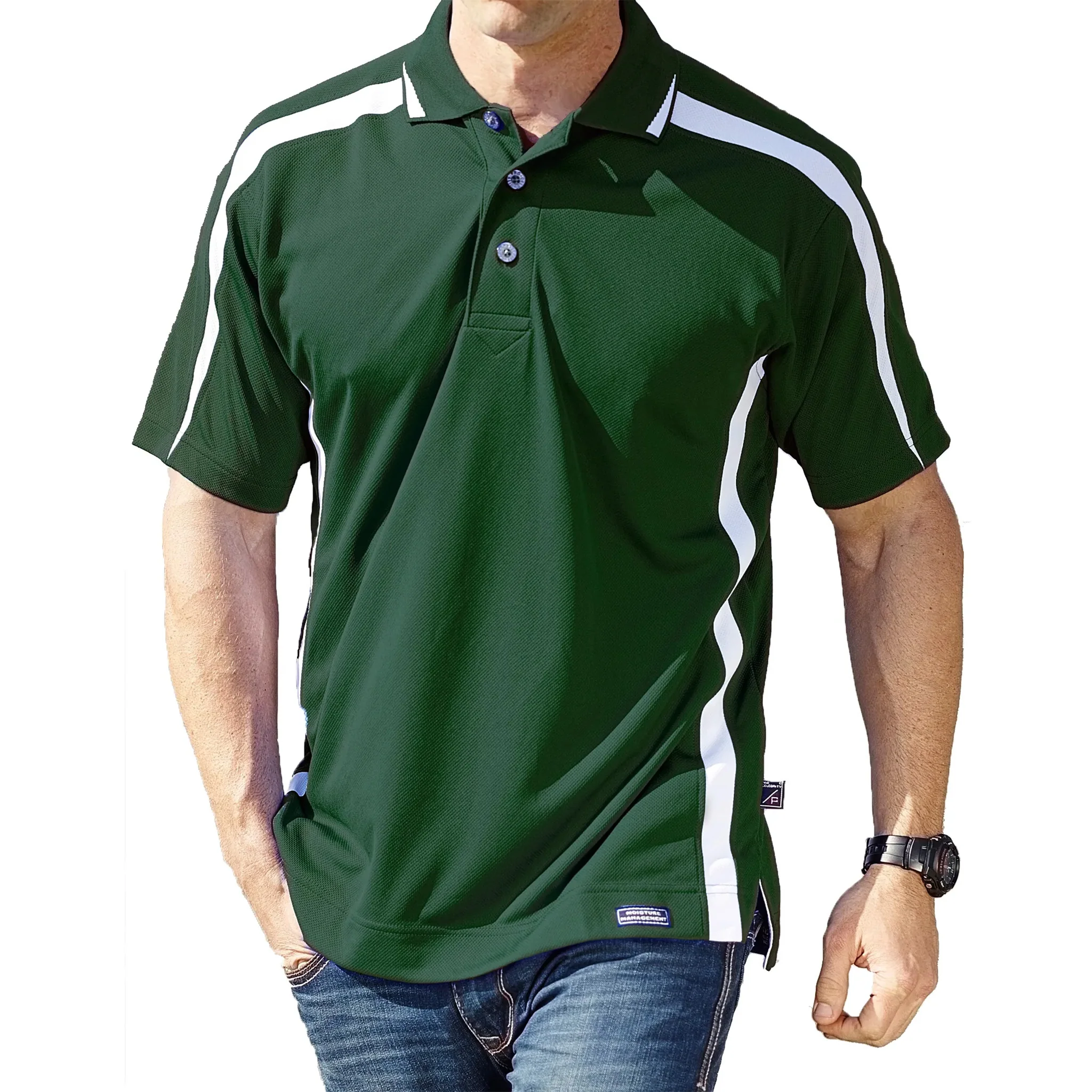 Pro Celebrity Men's American Patriot Polo Shirt - Image 5