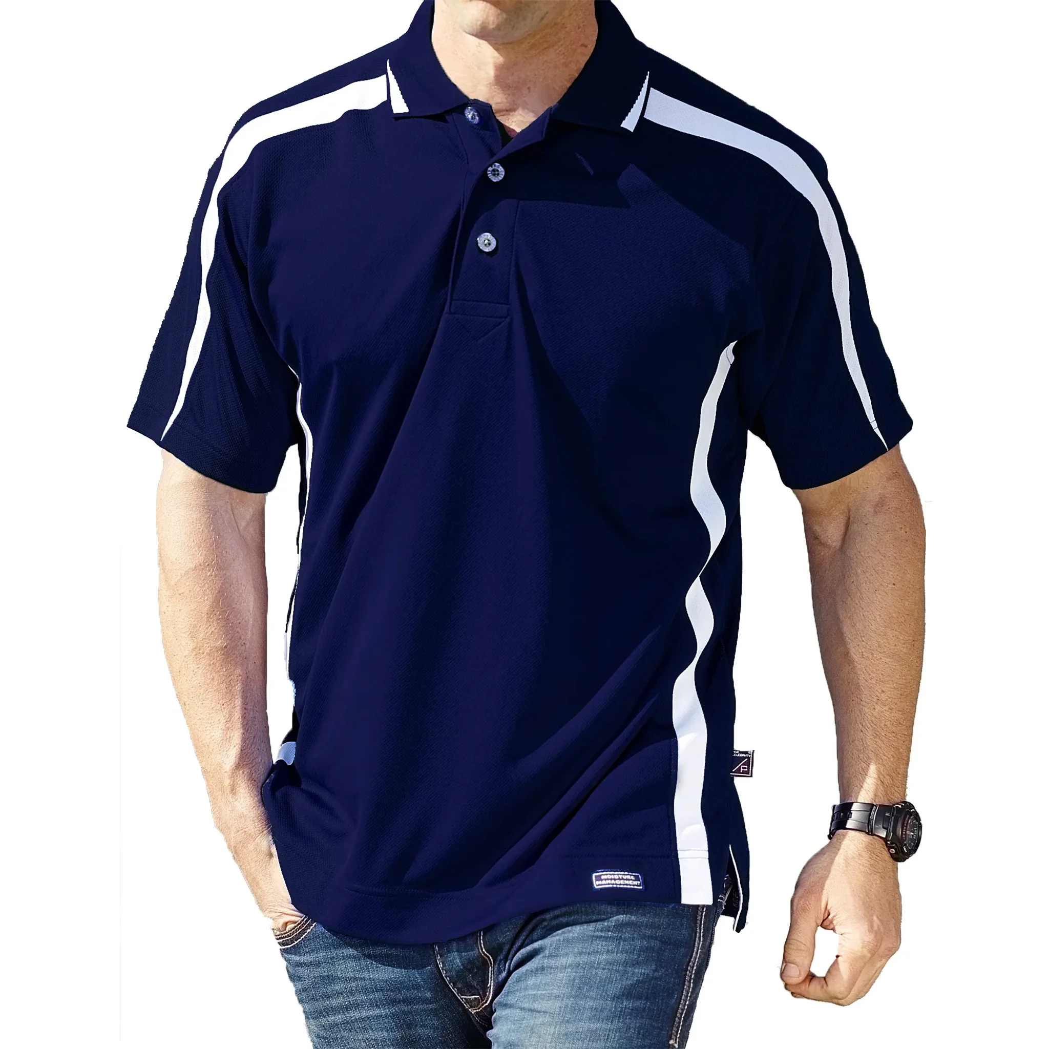 Pro Celebrity Men's American Patriot Polo Shirt - Image 8