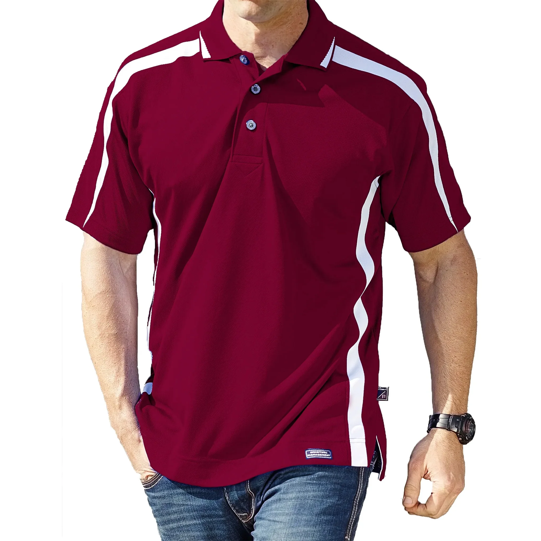 Pro Celebrity Men's American Patriot Polo Shirt - Image 9