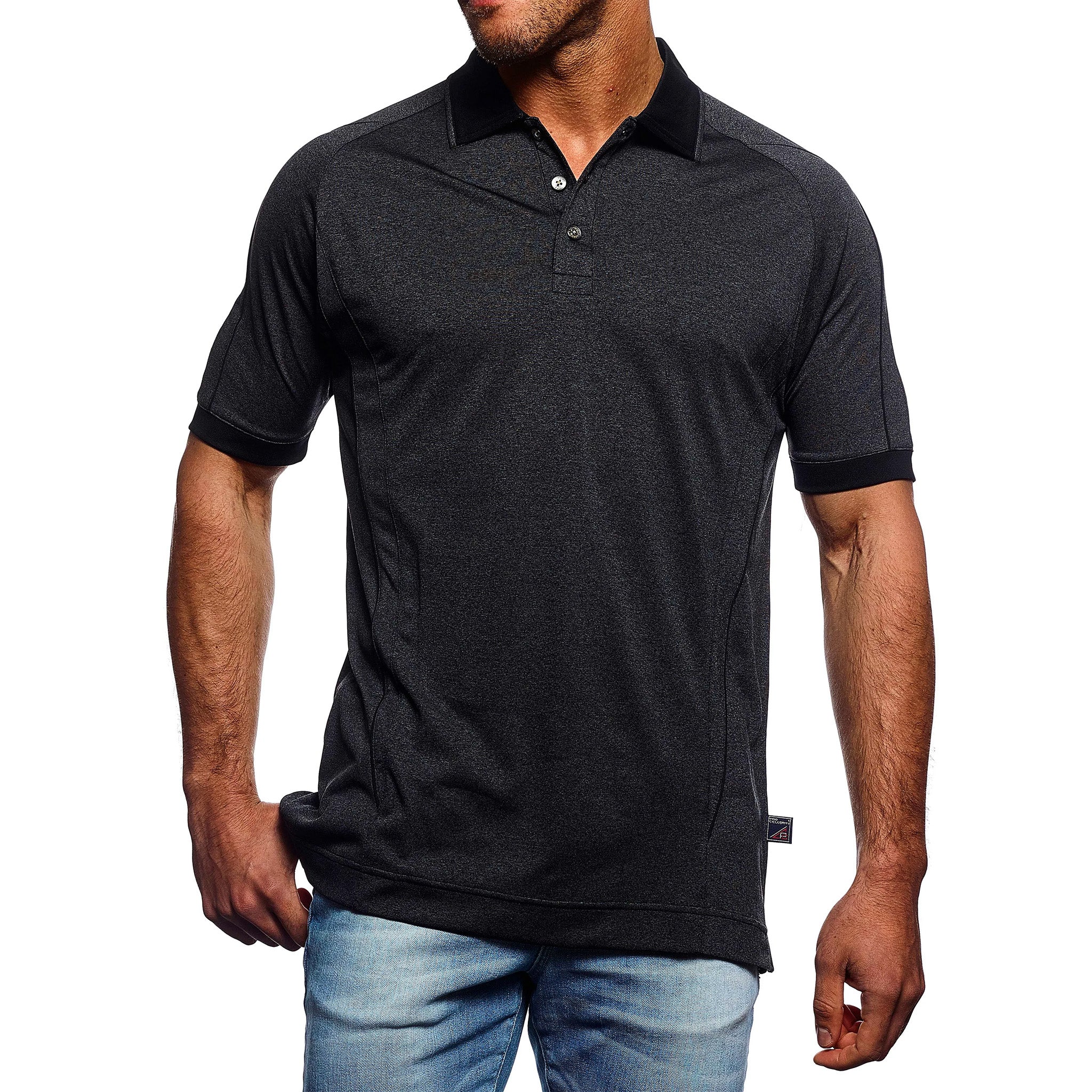 Pro Celebrity Men's Heathaway Polo Shirt - Image 5