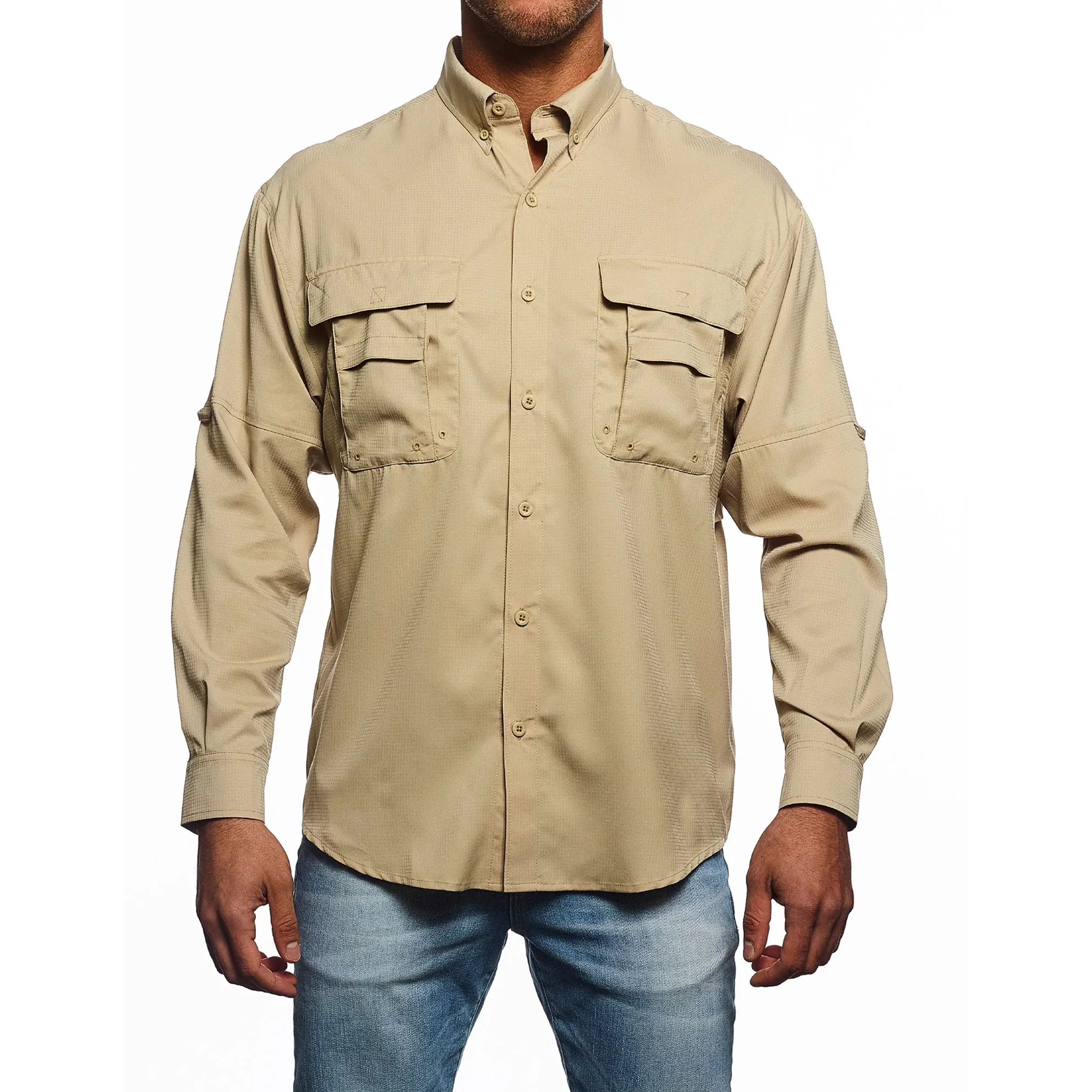 Pro Celebrity Men's Long Sleeve Fishing Shirt - Image 6