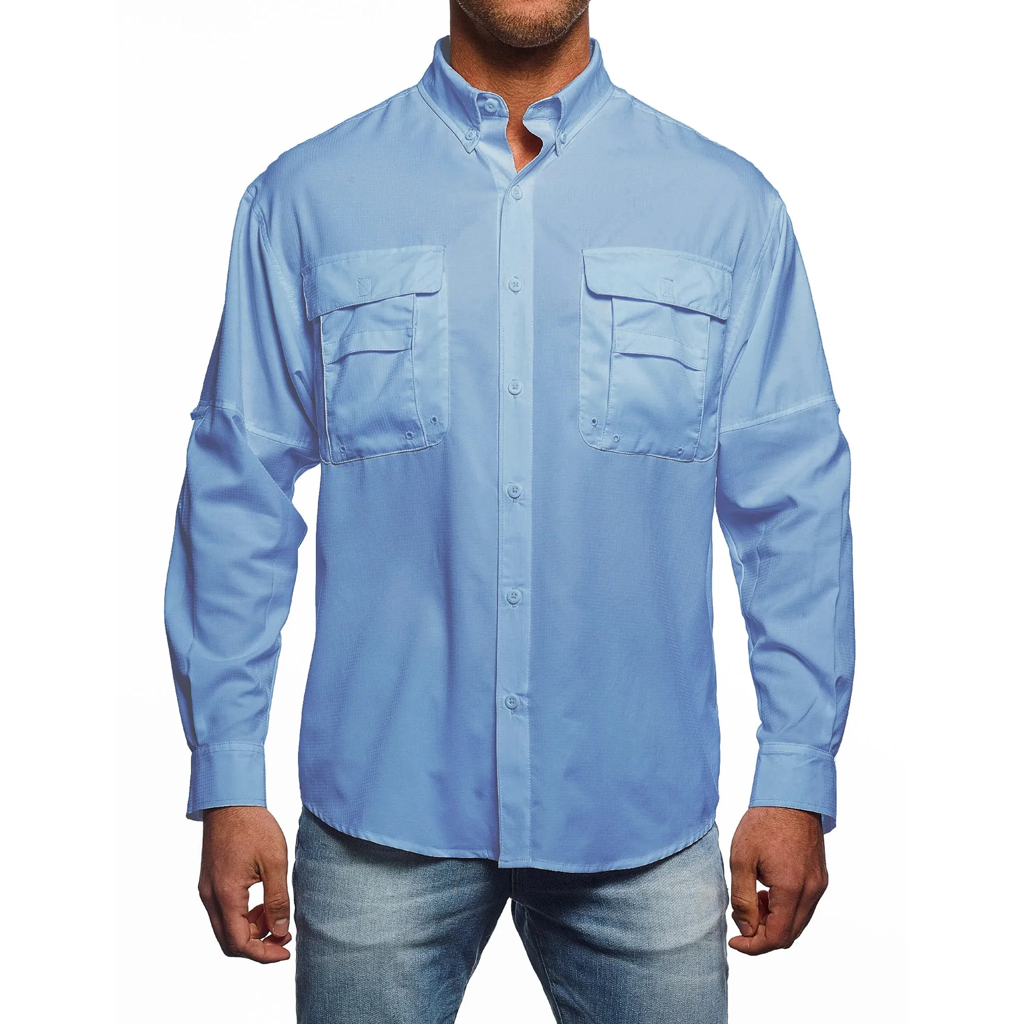 Pro Celebrity Men's Long Sleeve Fishing Shirt - Image 7