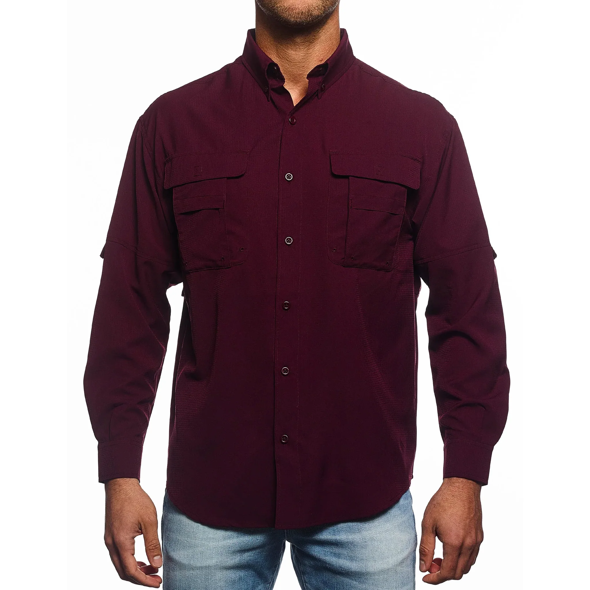 Pro Celebrity Men's Long Sleeve Fishing Shirt - Image 8