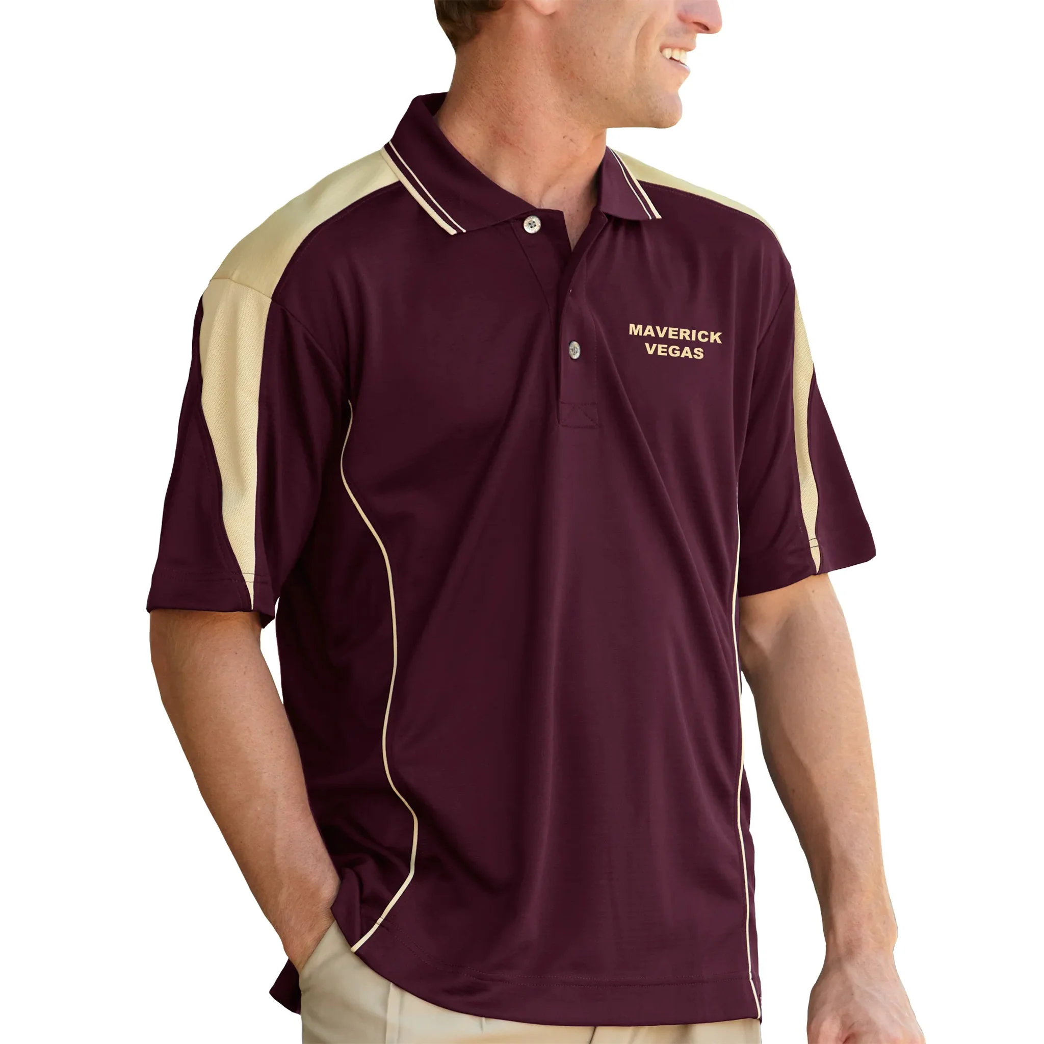 Pro Celebrity Men's Maverick Vegas Polo Shirt - Image 6