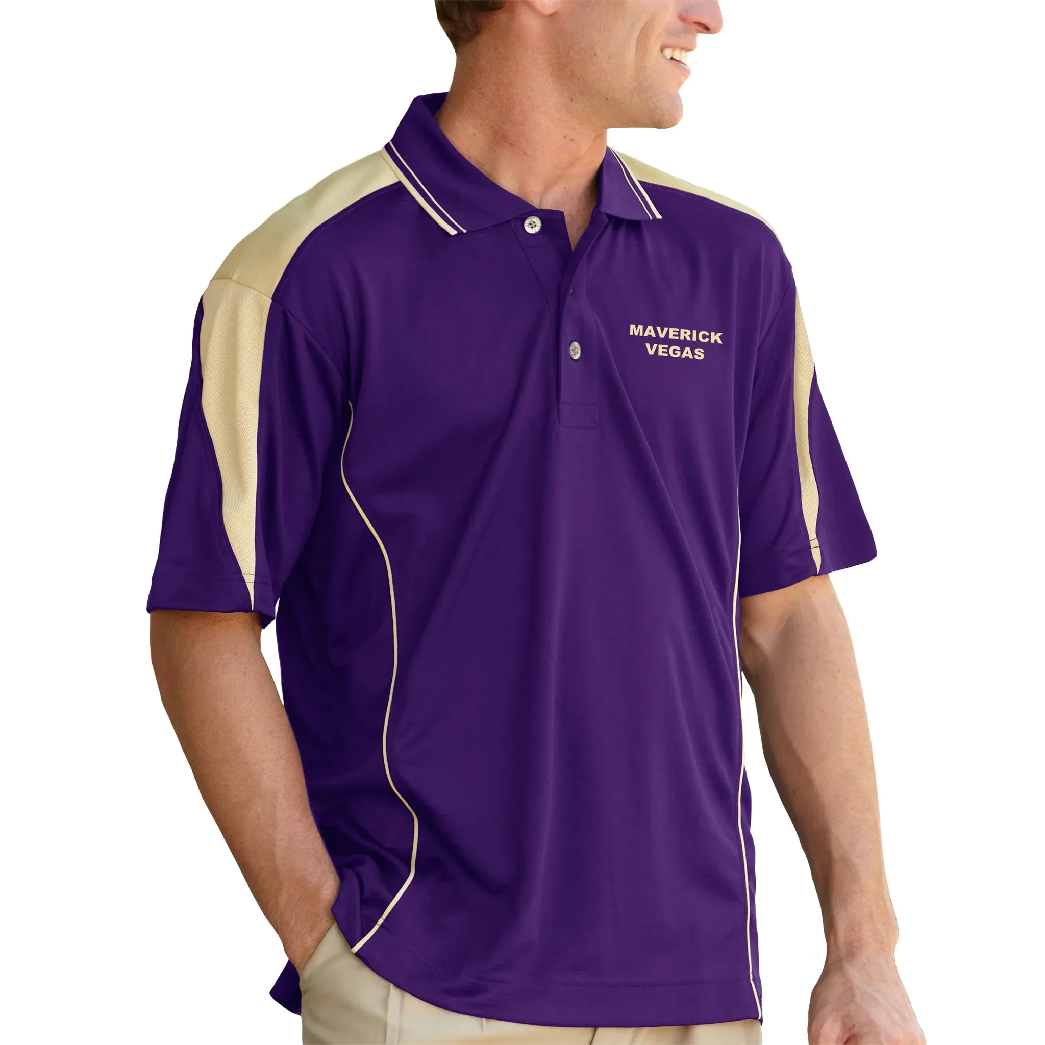 Pro Celebrity Men's Maverick Vegas Polo Shirt - Image 8