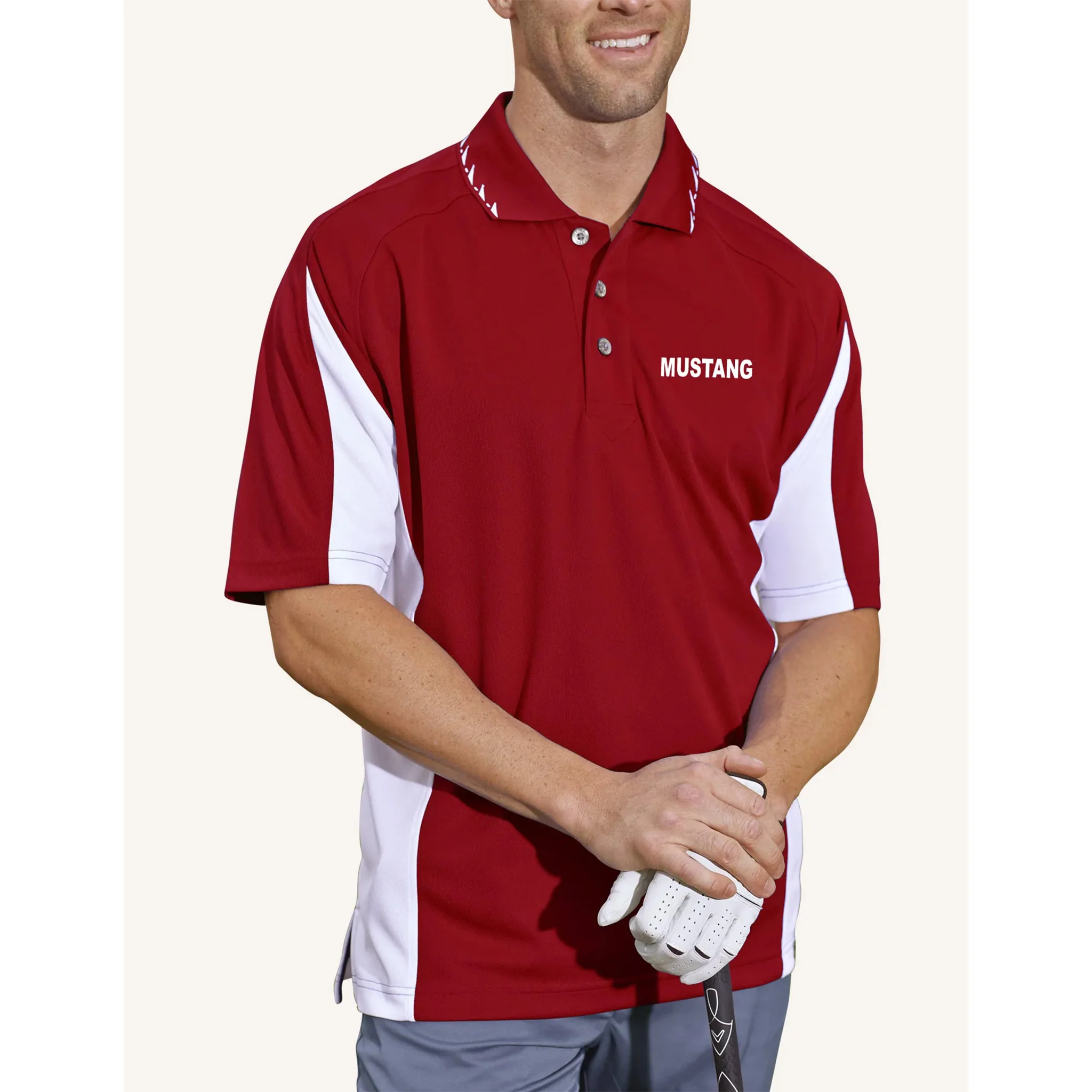 Pro Celebrity Men's Mustang Polo Shirt - Image 11