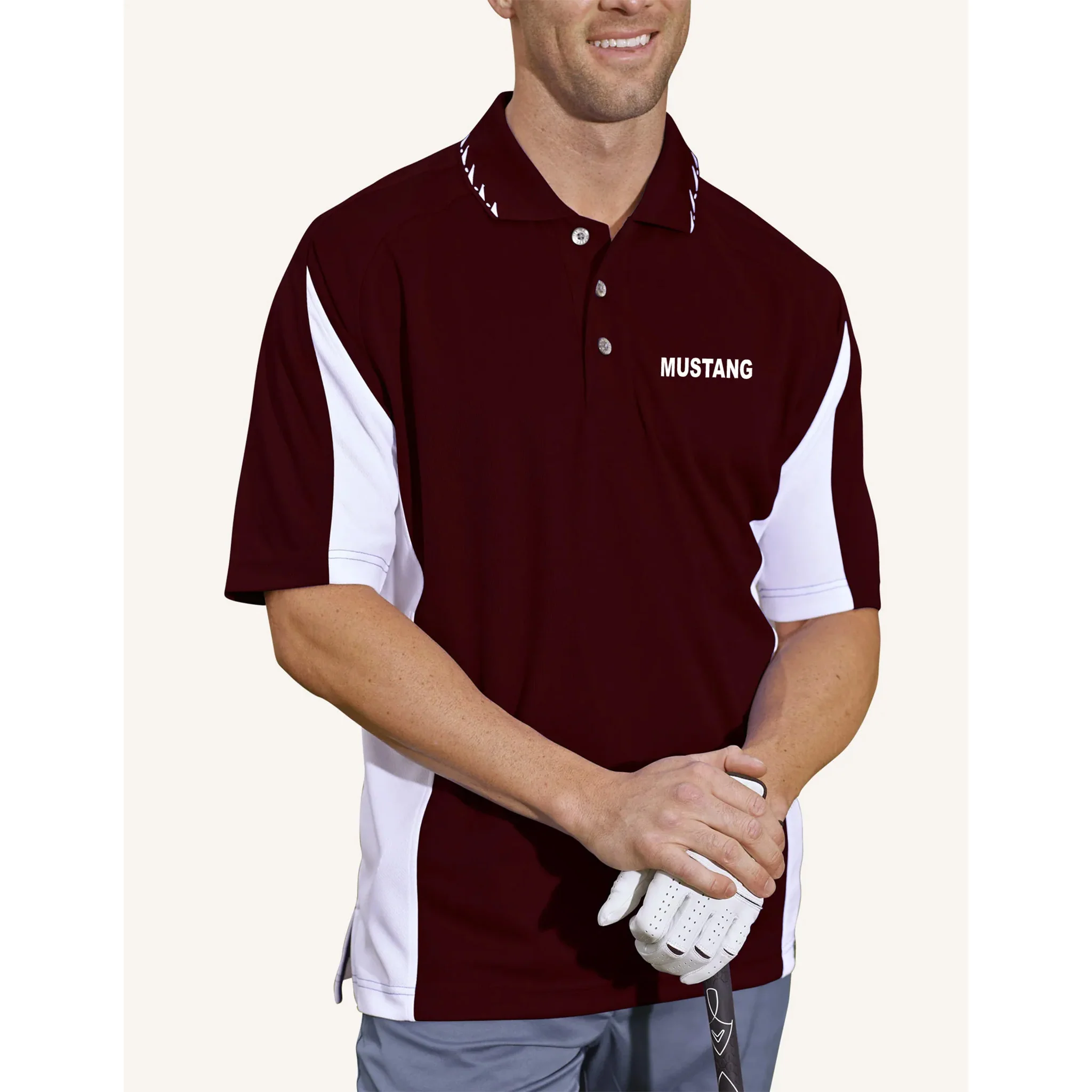 Pro Celebrity Men's Mustang Polo Shirt - Image 13