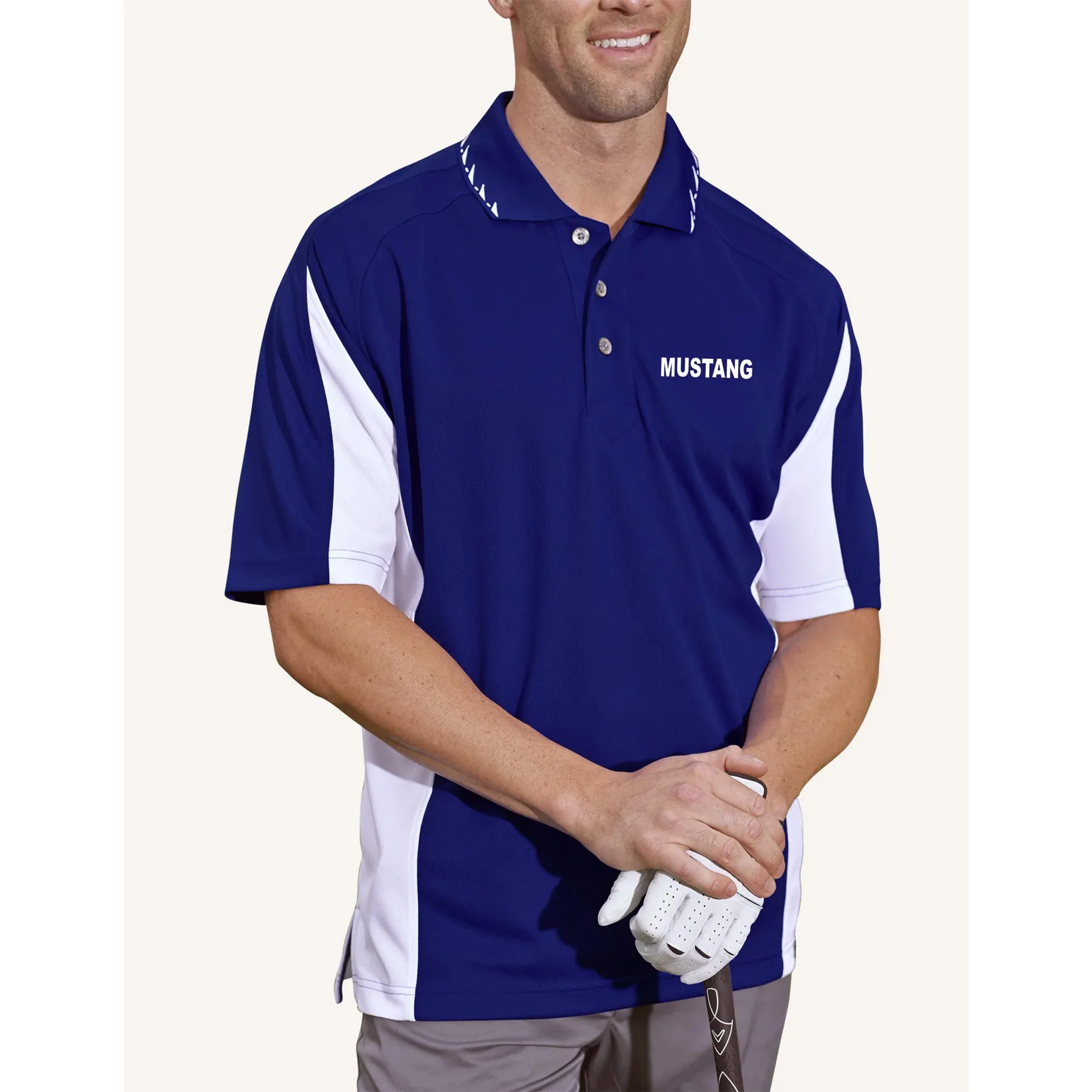 Pro Celebrity Men's Mustang Polo Shirt - Image 15