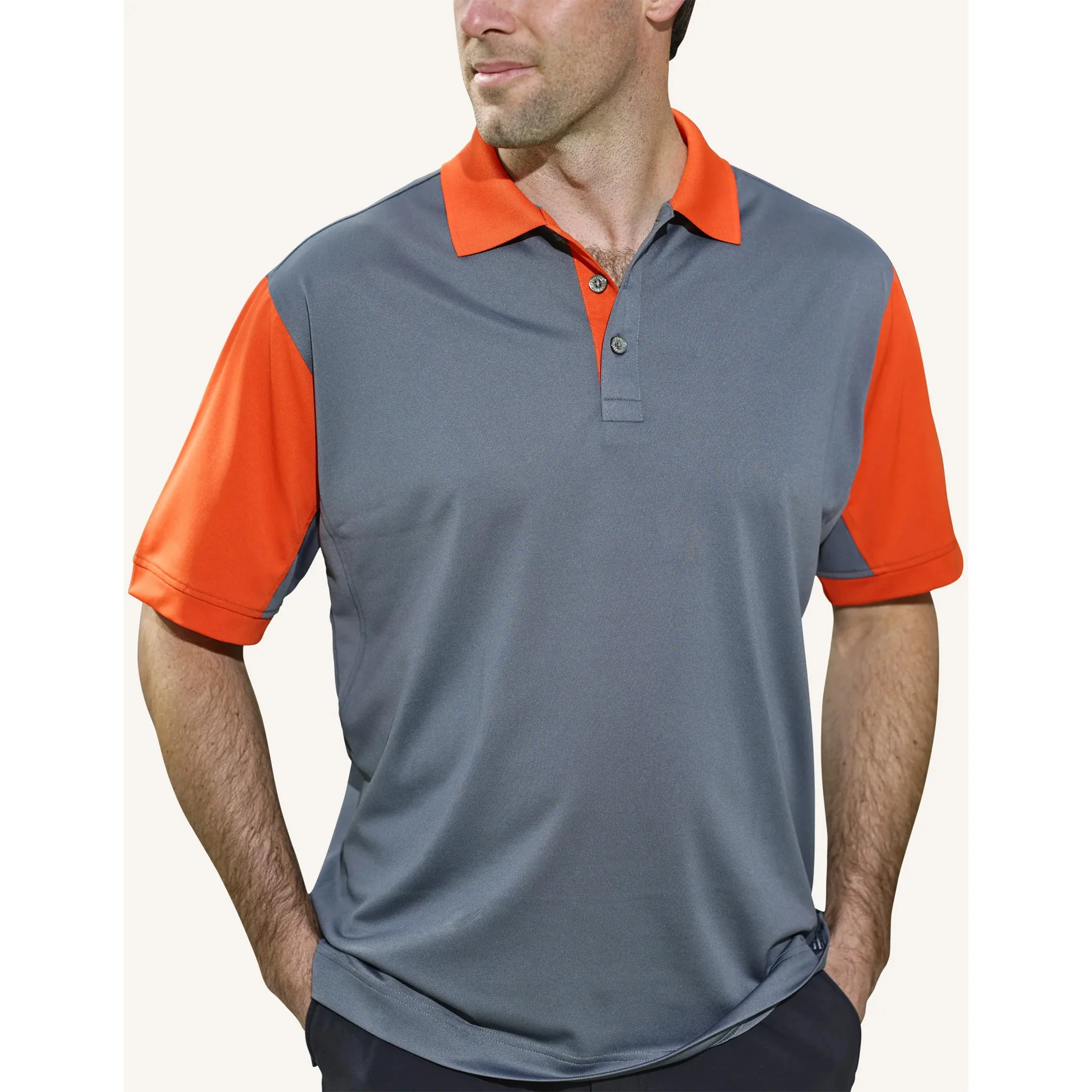 Pro Celebrity Men's Corvette Recharged Polo Shirt - Image 7