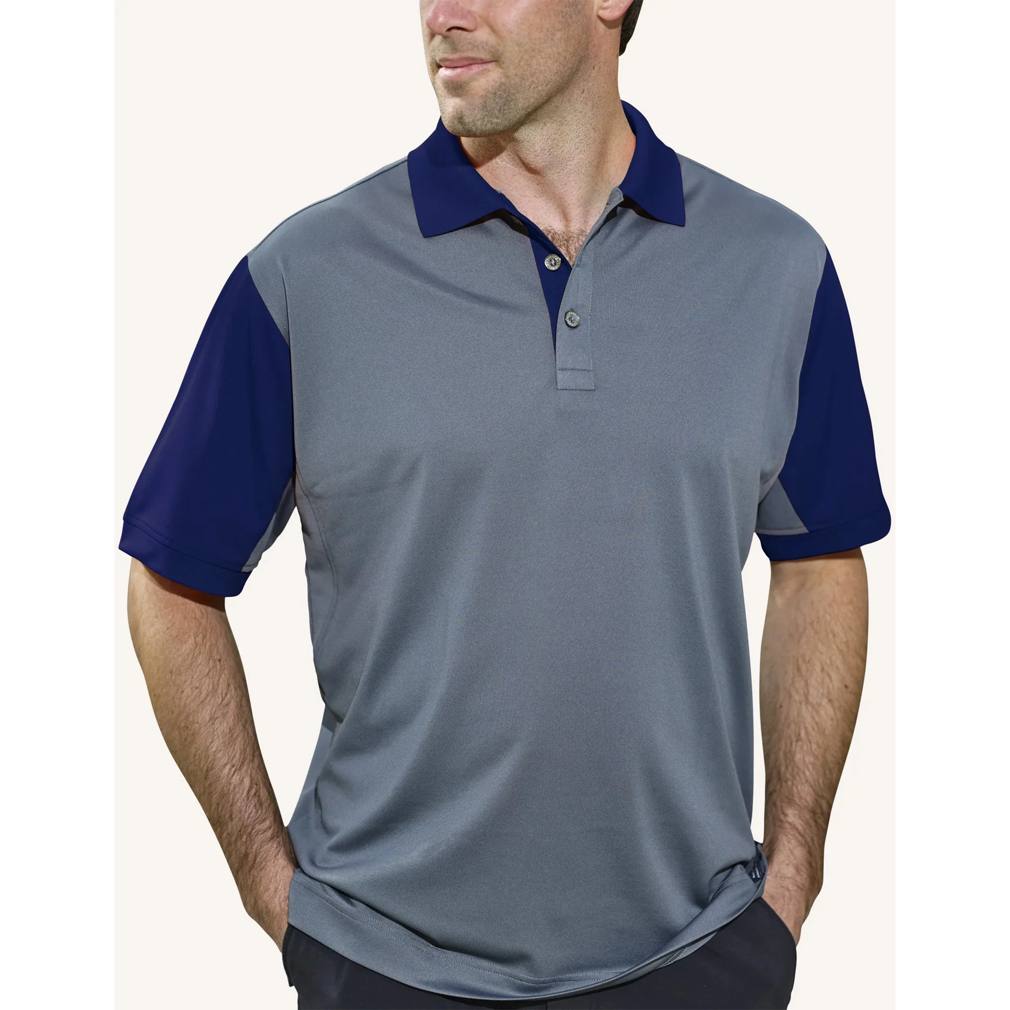 Pro Celebrity Men's Corvette Recharged Polo Shirt - Image 8