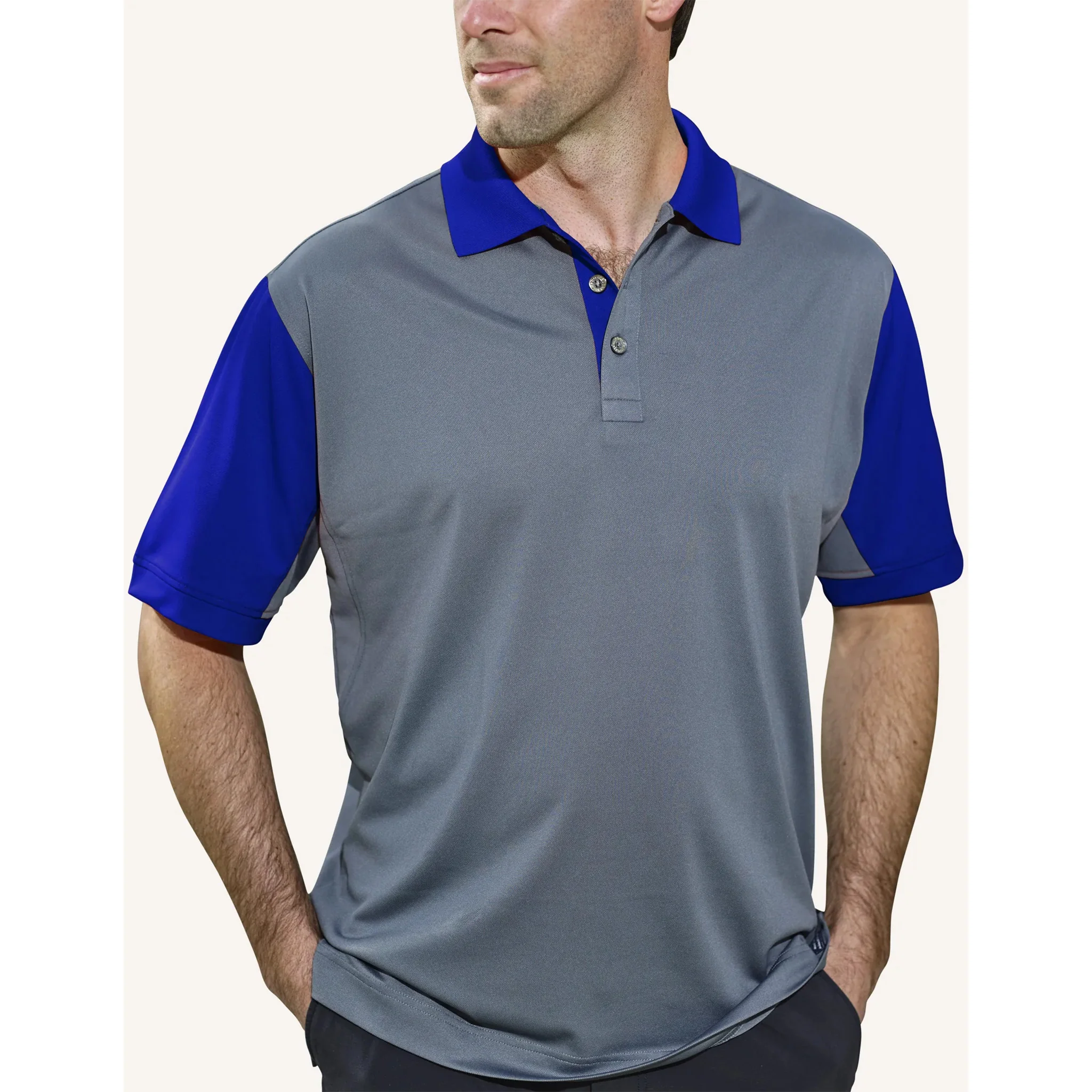 Pro Celebrity Men's Corvette Recharged Polo Shirt - Image 9