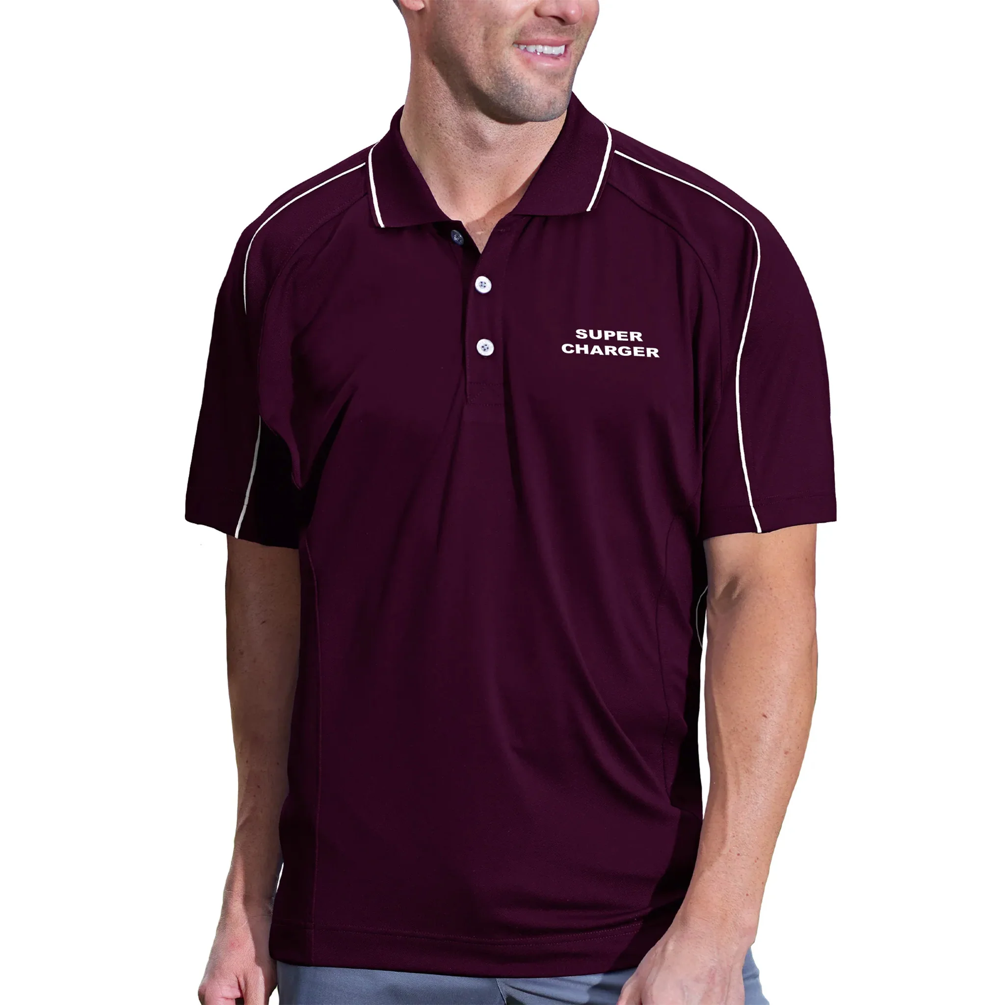 Pro Celebrity Men's Super Charger Polo Shirt - Image 11