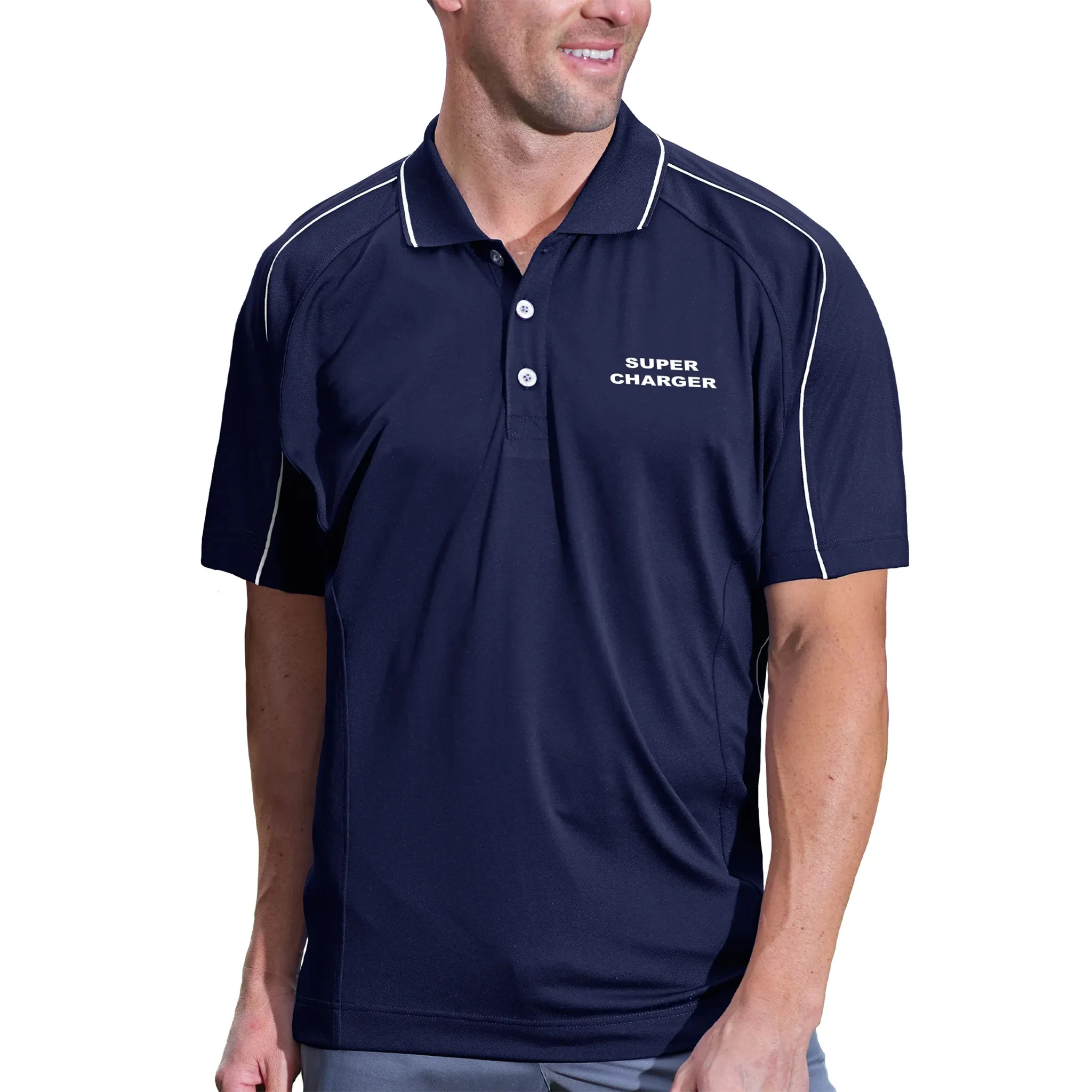 Pro Celebrity Men's Super Charger Polo Shirt - Image 12