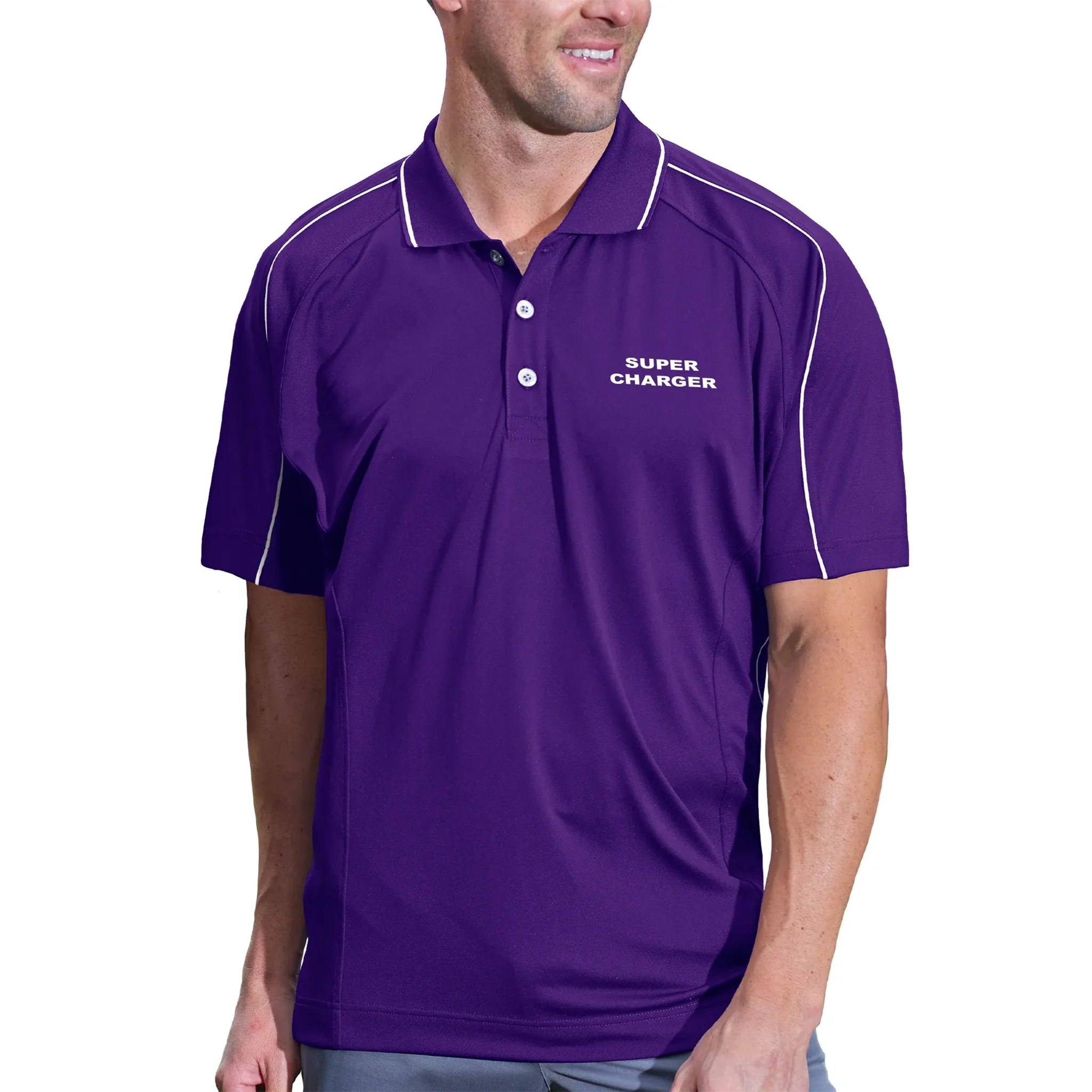 Pro Celebrity Men's Super Charger Polo Shirt - Image 13