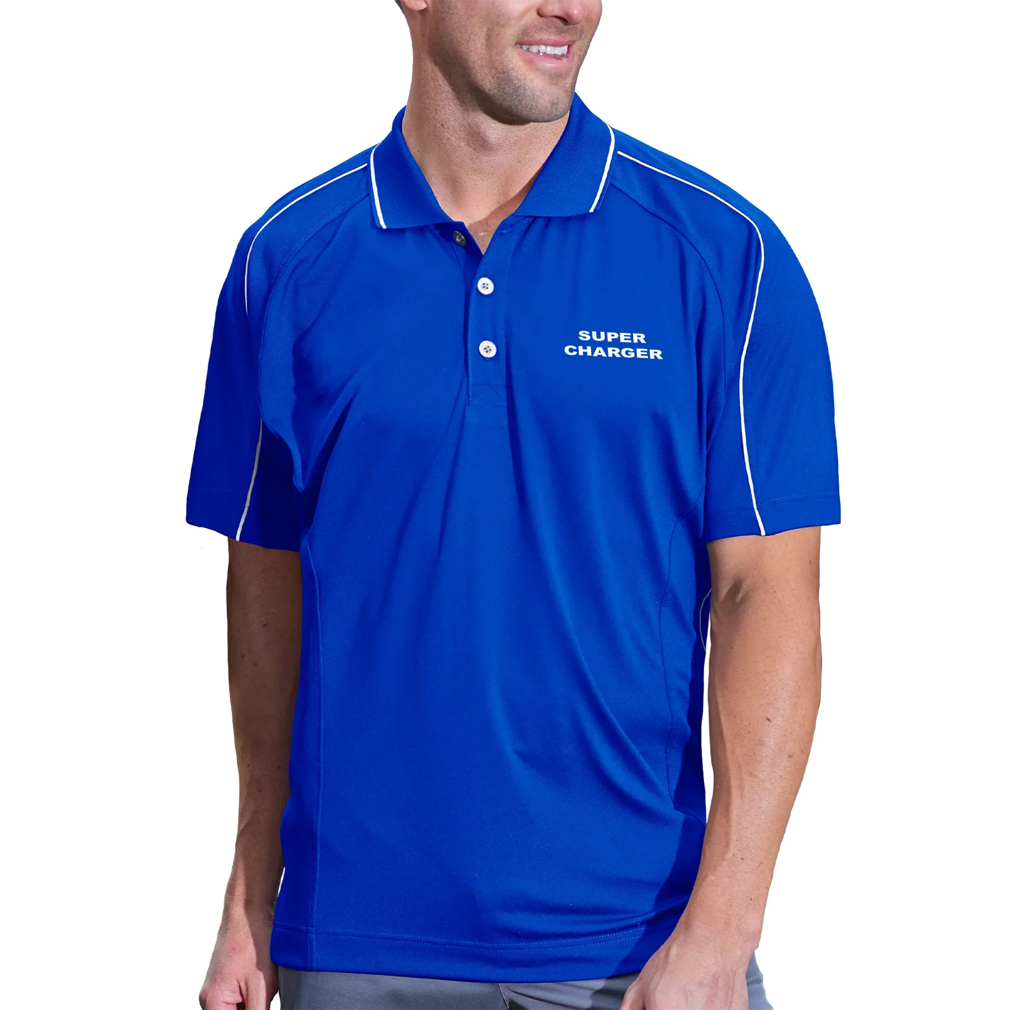 Pro Celebrity Men's Super Charger Polo Shirt - Image 14