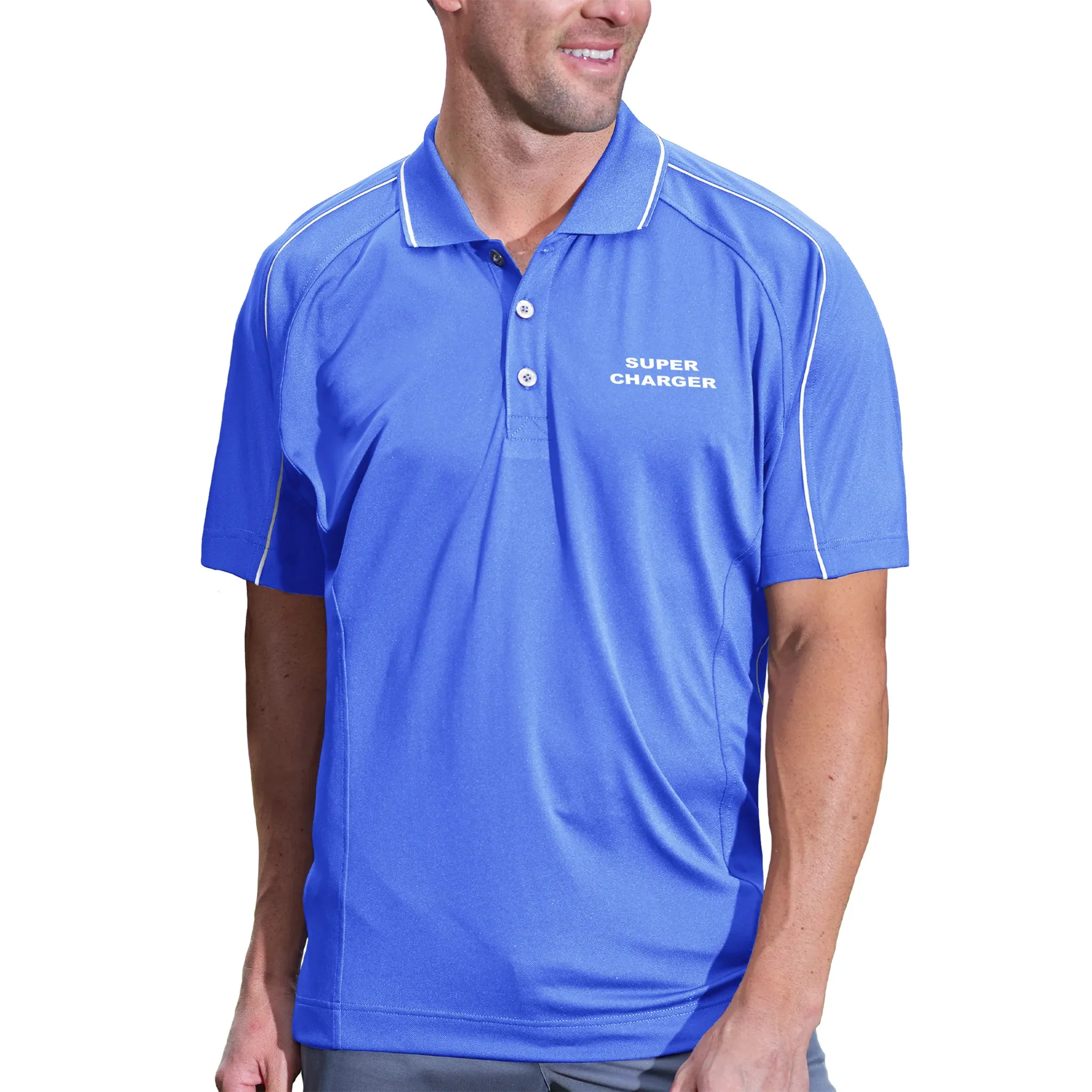 Pro Celebrity Men's Super Charger Polo Shirt - Image 5
