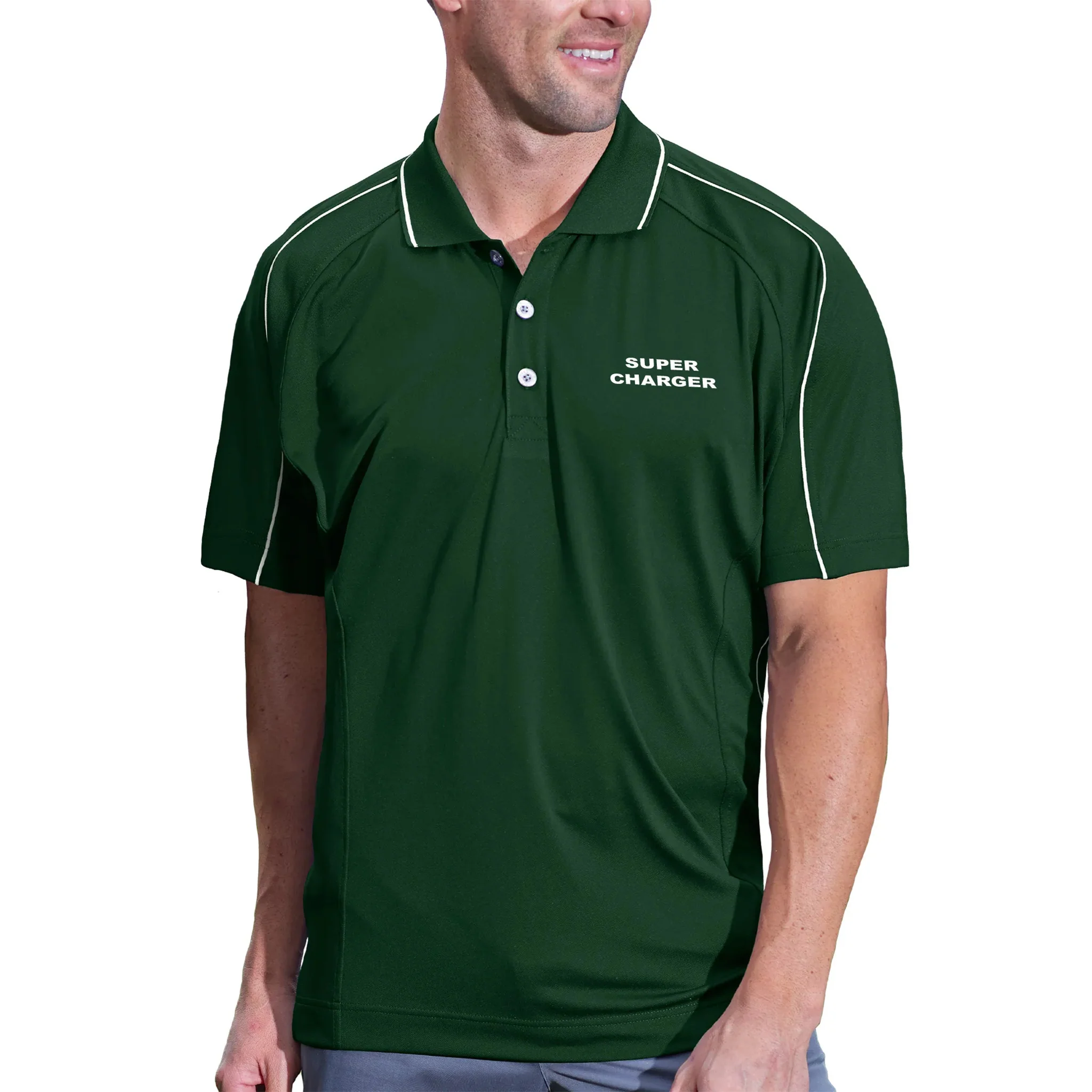Pro Celebrity Men's Super Charger Polo Shirt - Image 6