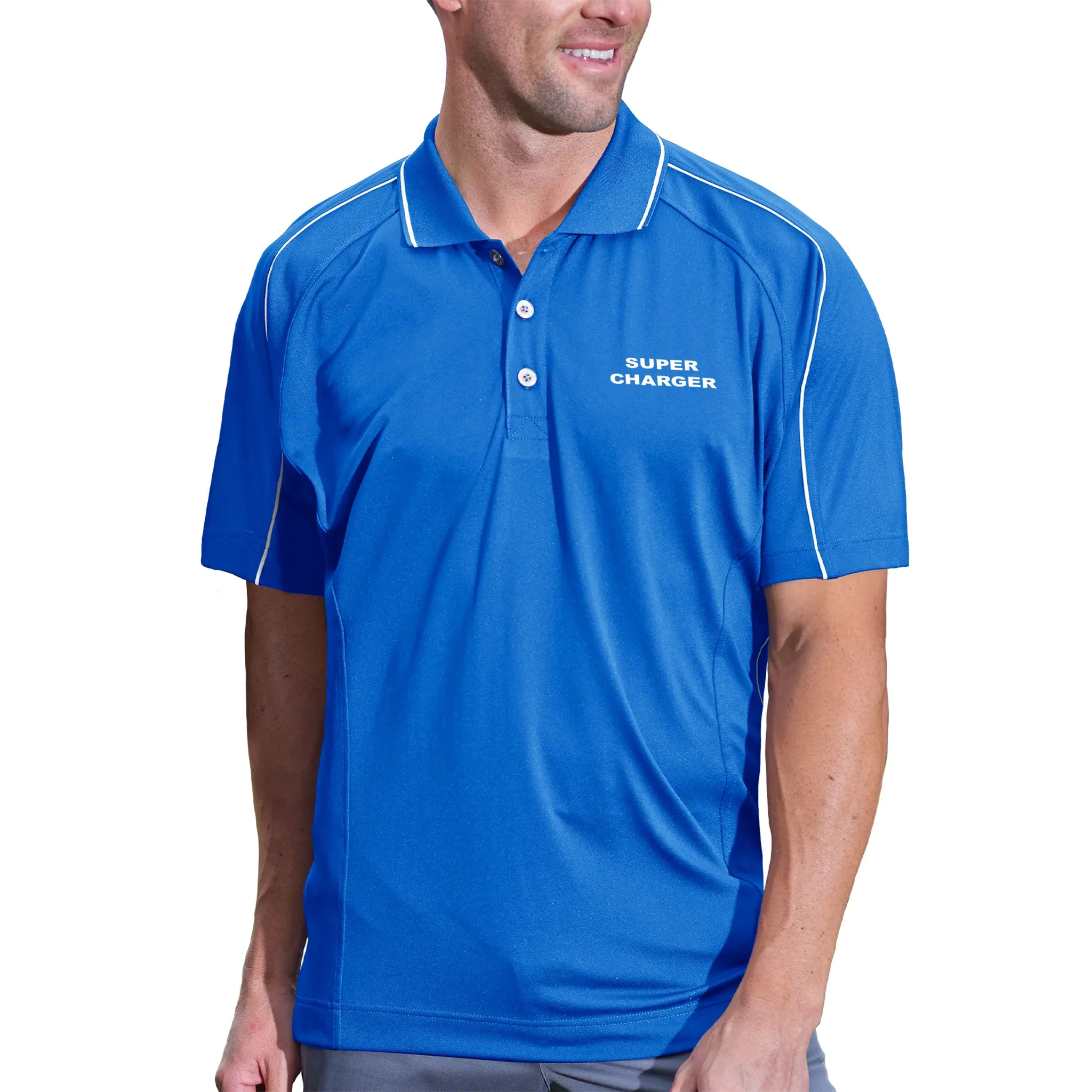 Pro Celebrity Men's Super Charger Polo Shirt - Image 7