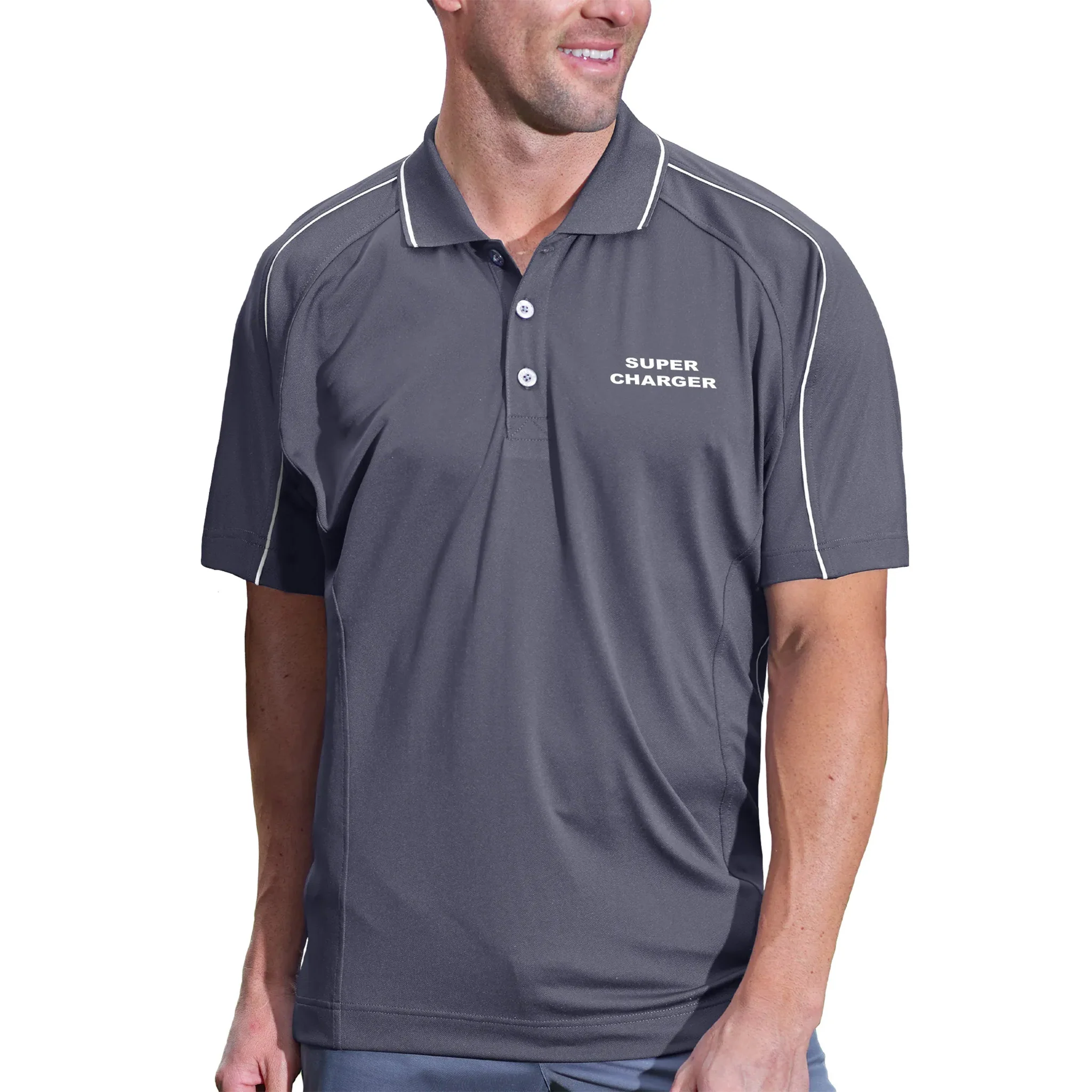 Pro Celebrity Men's Super Charger Polo Shirt - Image 9