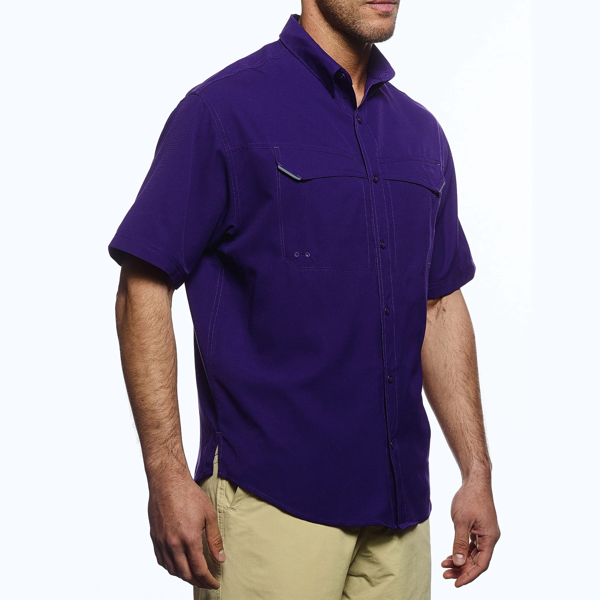 Pro Celebrity Men's Short Sleeve Pro Fishing Shirt - Image 10