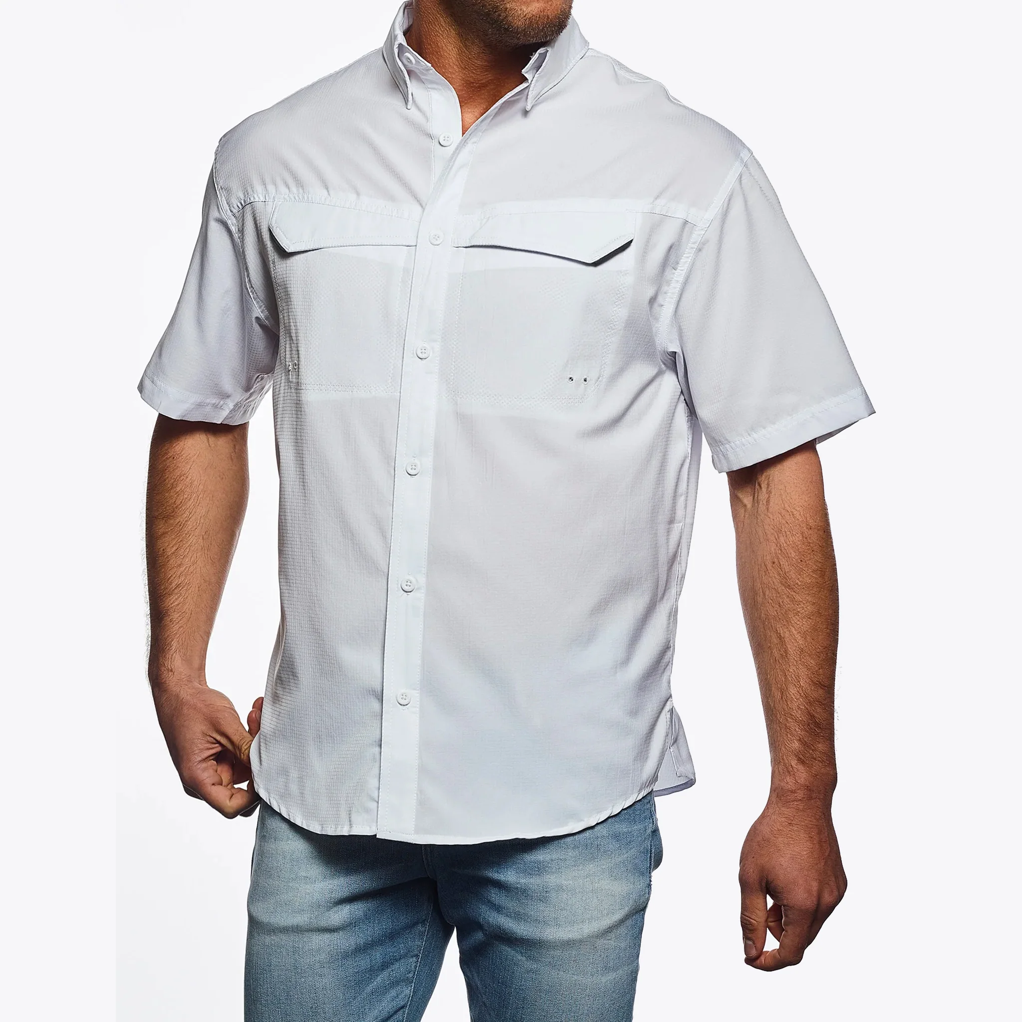 Pro Celebrity Men's Short Sleeve Pro Fishing Shirt - Image 12