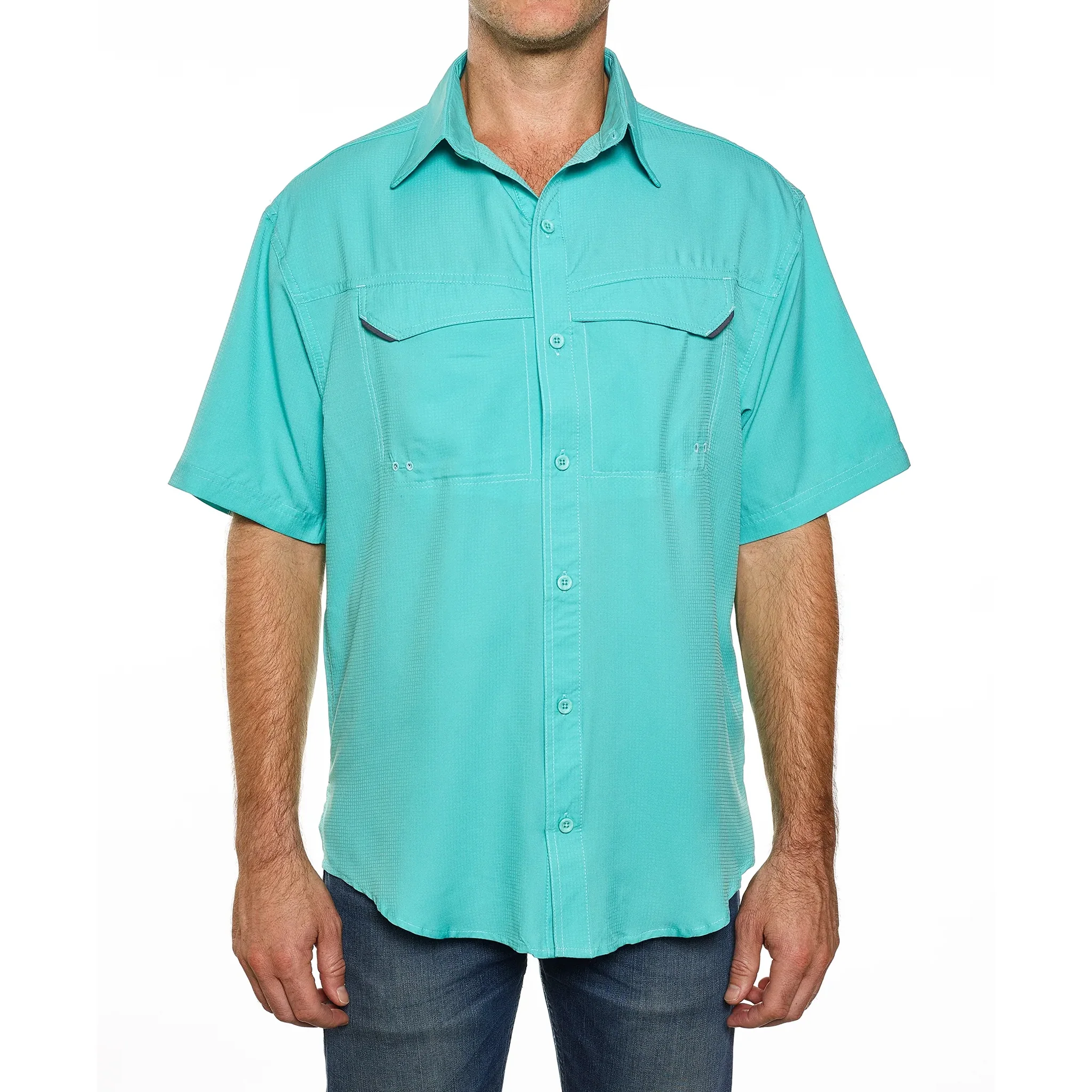 Pro Celebrity Men's Short Sleeve Pro Fishing Shirt - Image 16