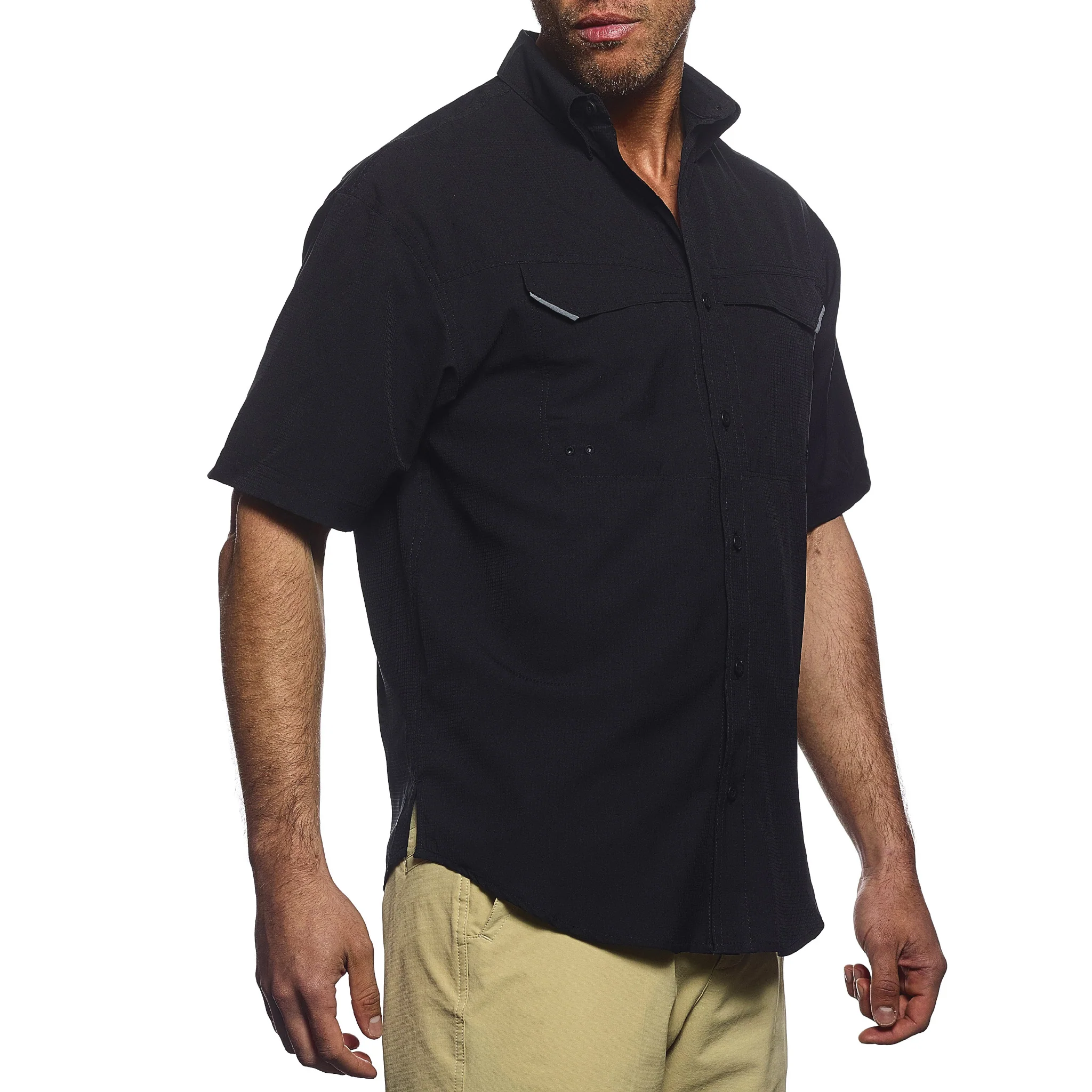 Pro Celebrity Men's Short Sleeve Pro Fishing Shirt - Image 3