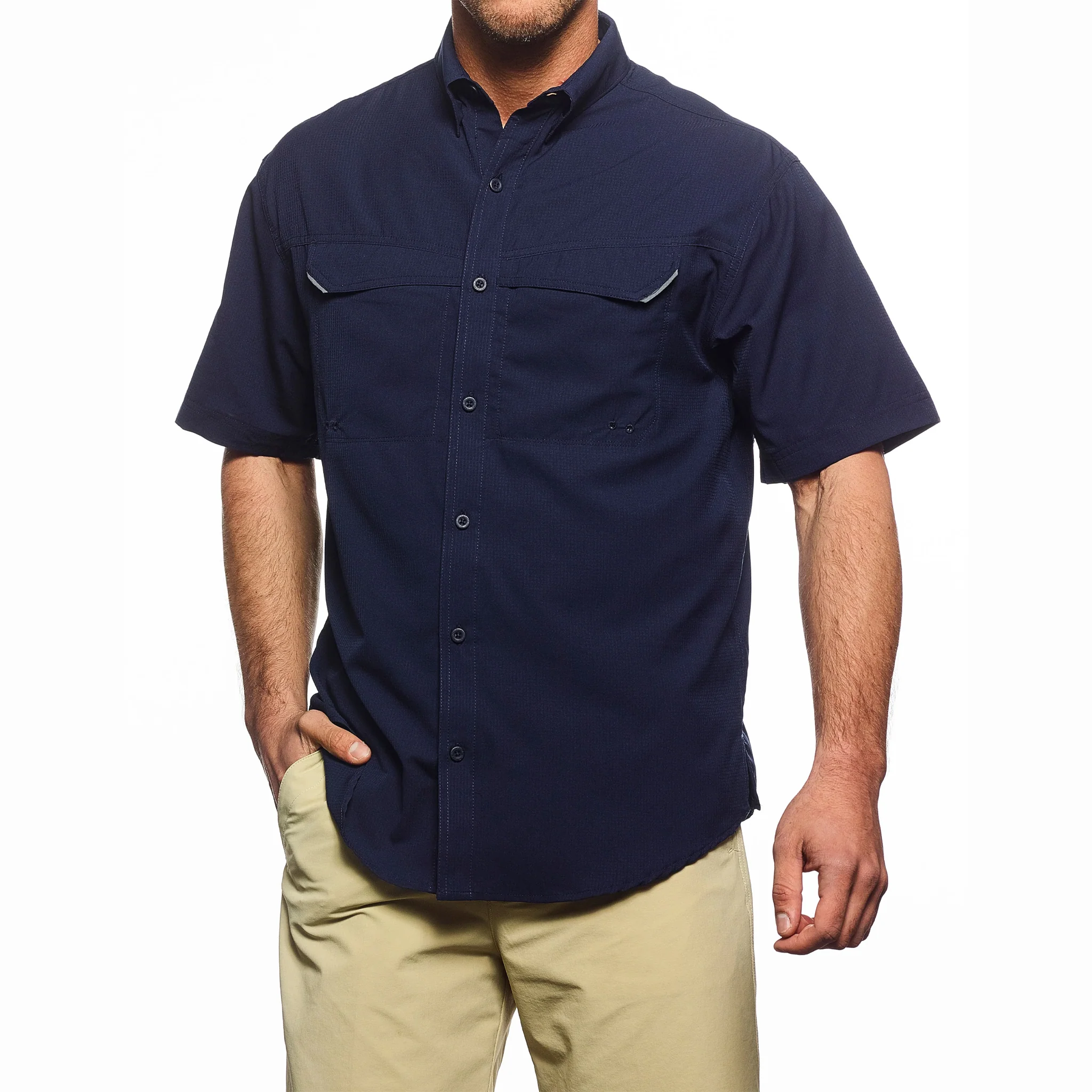 Pro Celebrity Men's Short Sleeve Pro Fishing Shirt - Image 9