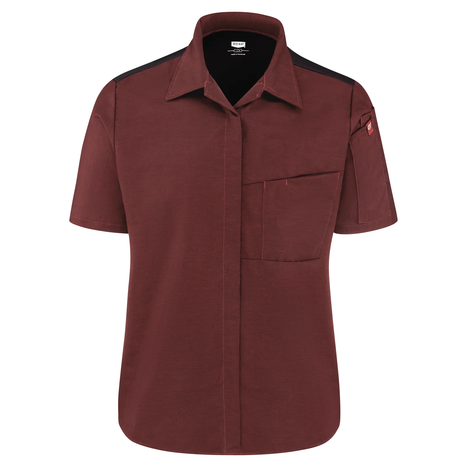 Red Kap Women's Airflow Cook Shirt with OilBlok - Image 4