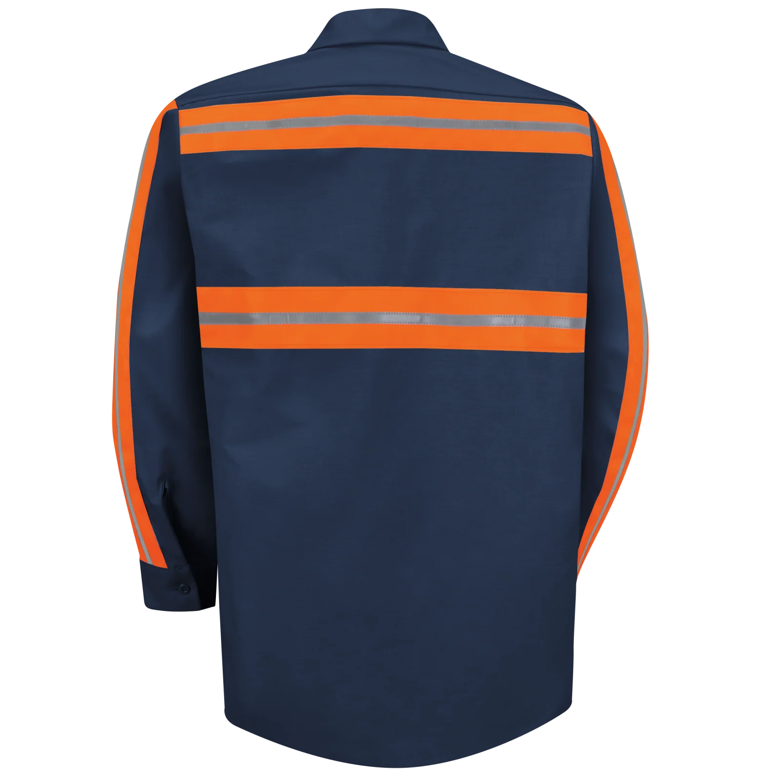 Red Kap Long Sleeve Enhanced Visibility Shirt - Image 5