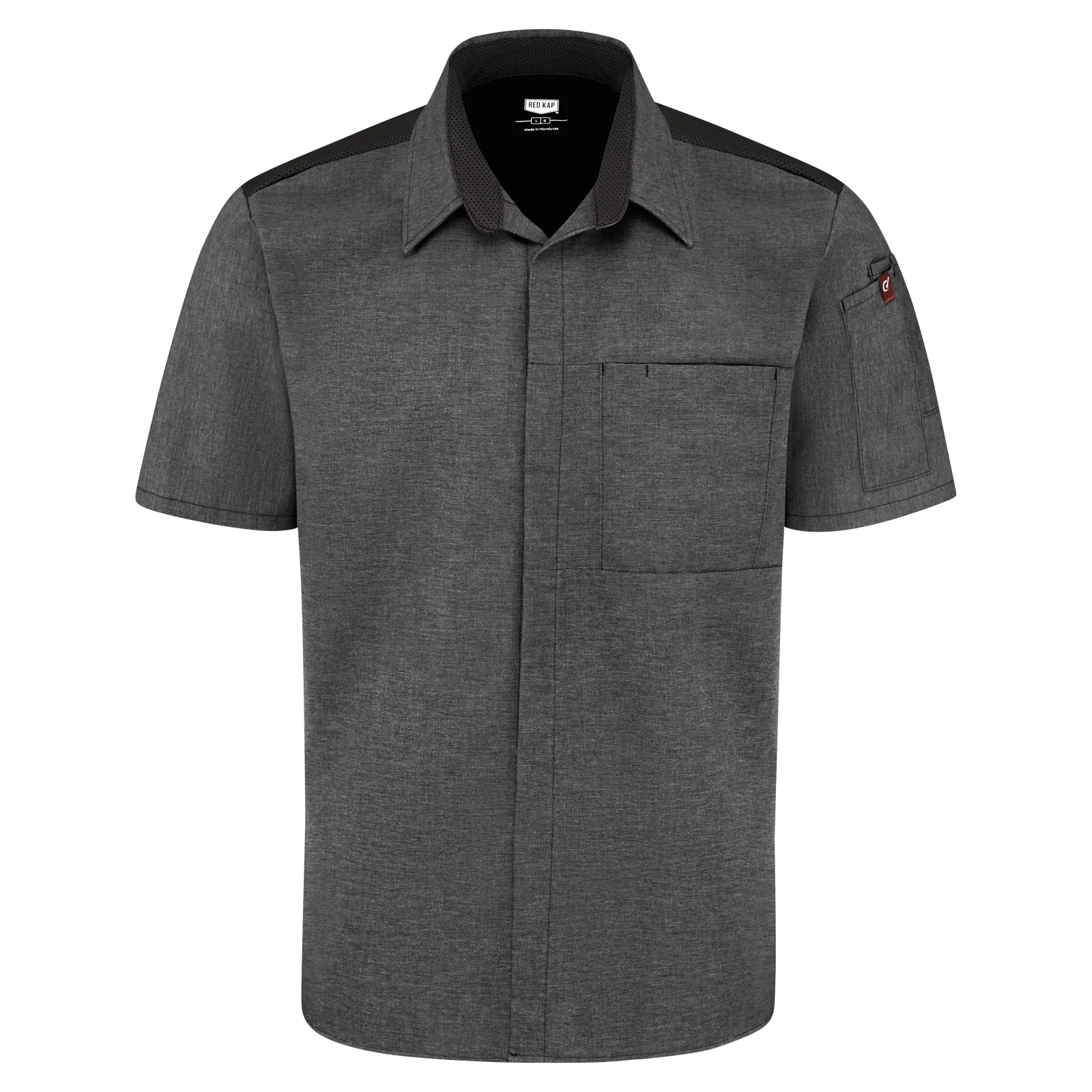 Red Kap Men's Airflow Cook Shirt with OilBlok - Image 4