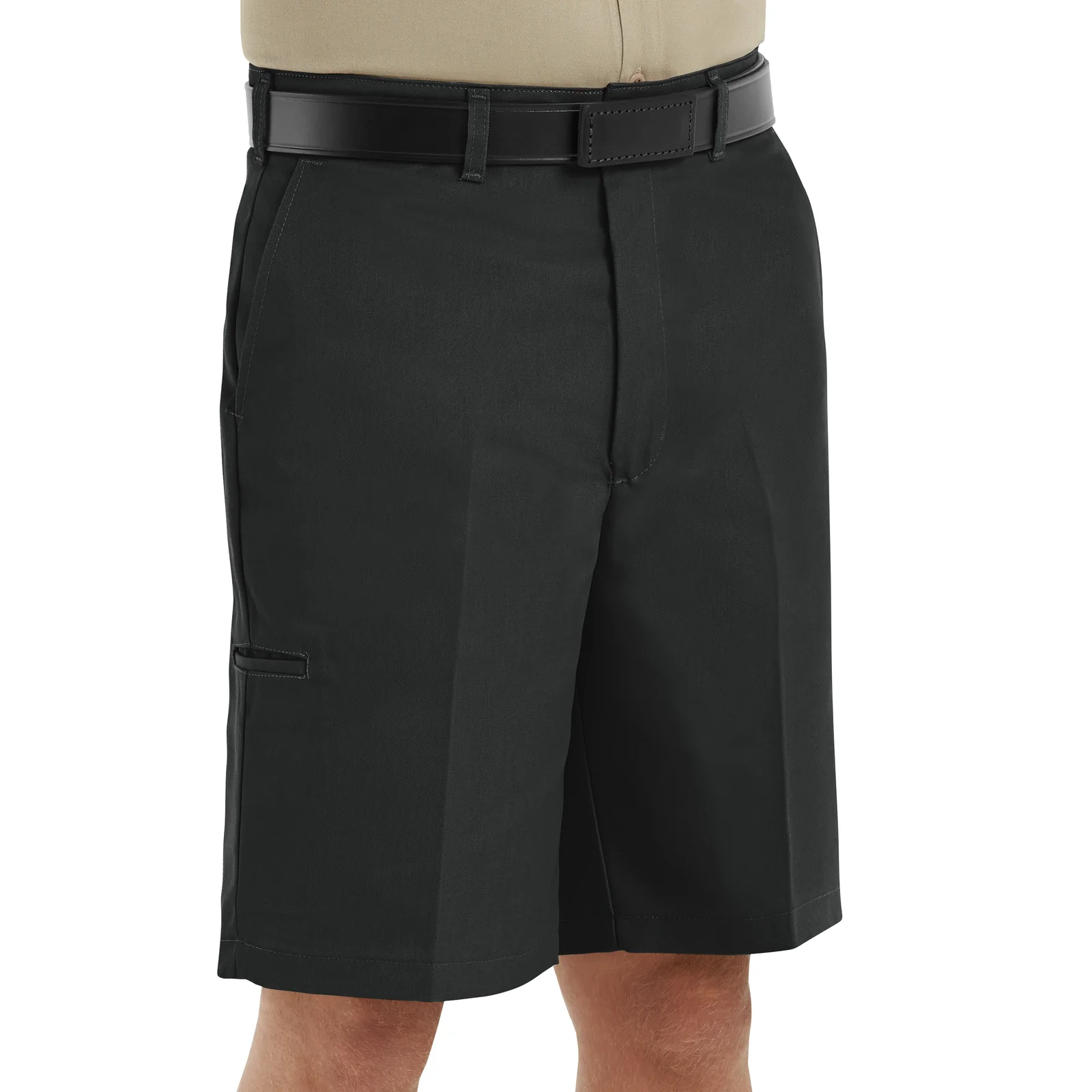 Red Kap Men's Cell Phone Pocket Shorts-Black - Image 3