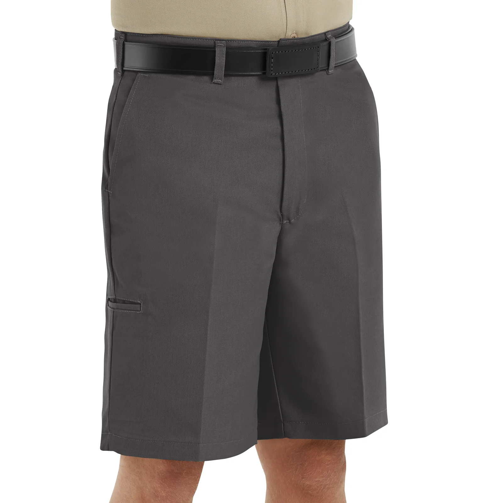 Red Kap Men's 12 Inches Cell Phone Pocket Shorts-Charcoal - Image 3