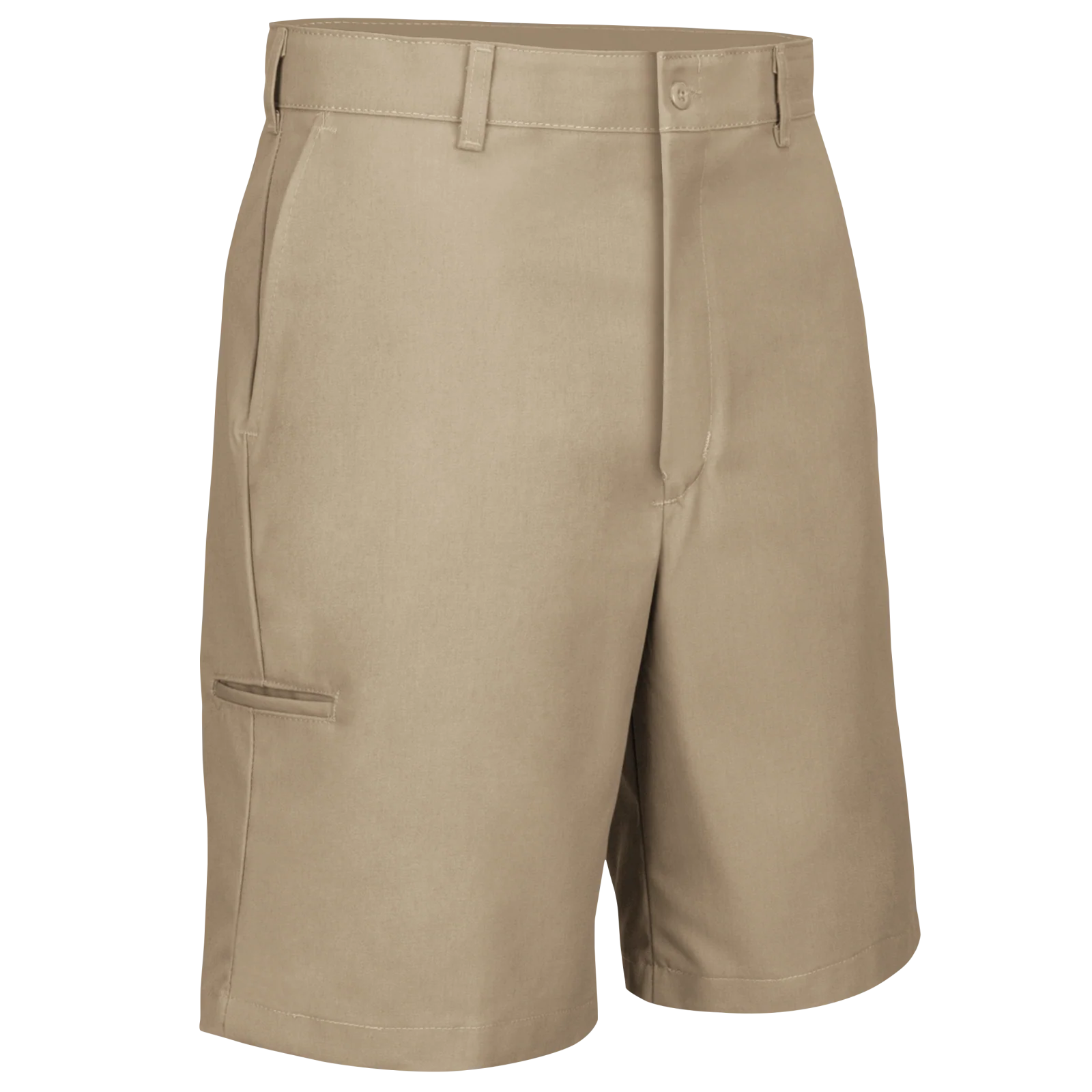 Red Kap Men's Cell Phone Pocket Shorts-Khaki - Image 2