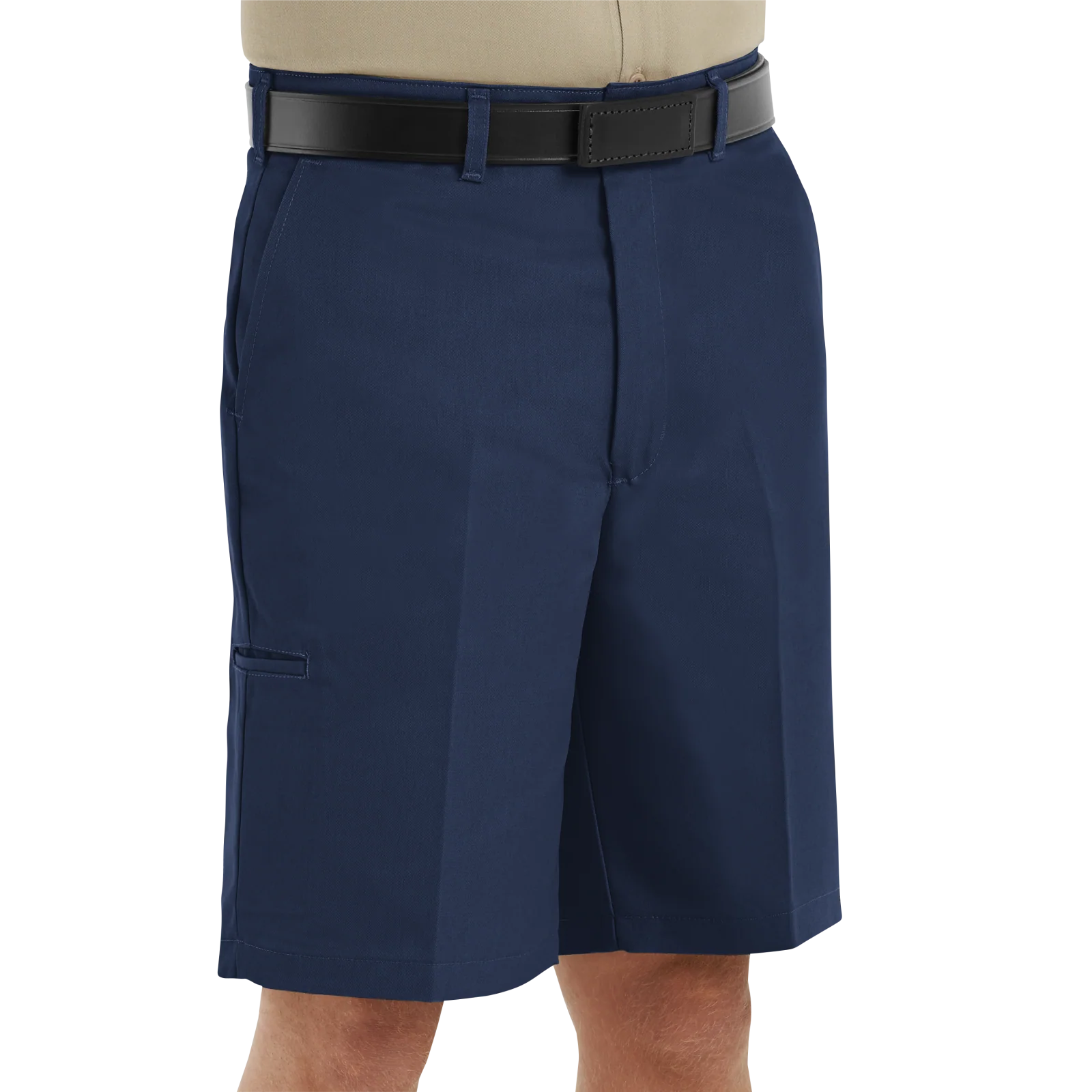 Red Kap Men's Cell Phone Pocket Shorts-Navy - Image 3