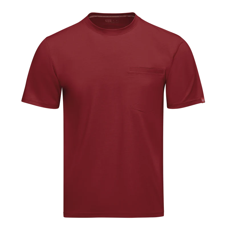Red Kap Men's Cooling Short Sleeve Pocket Tee - Image 4