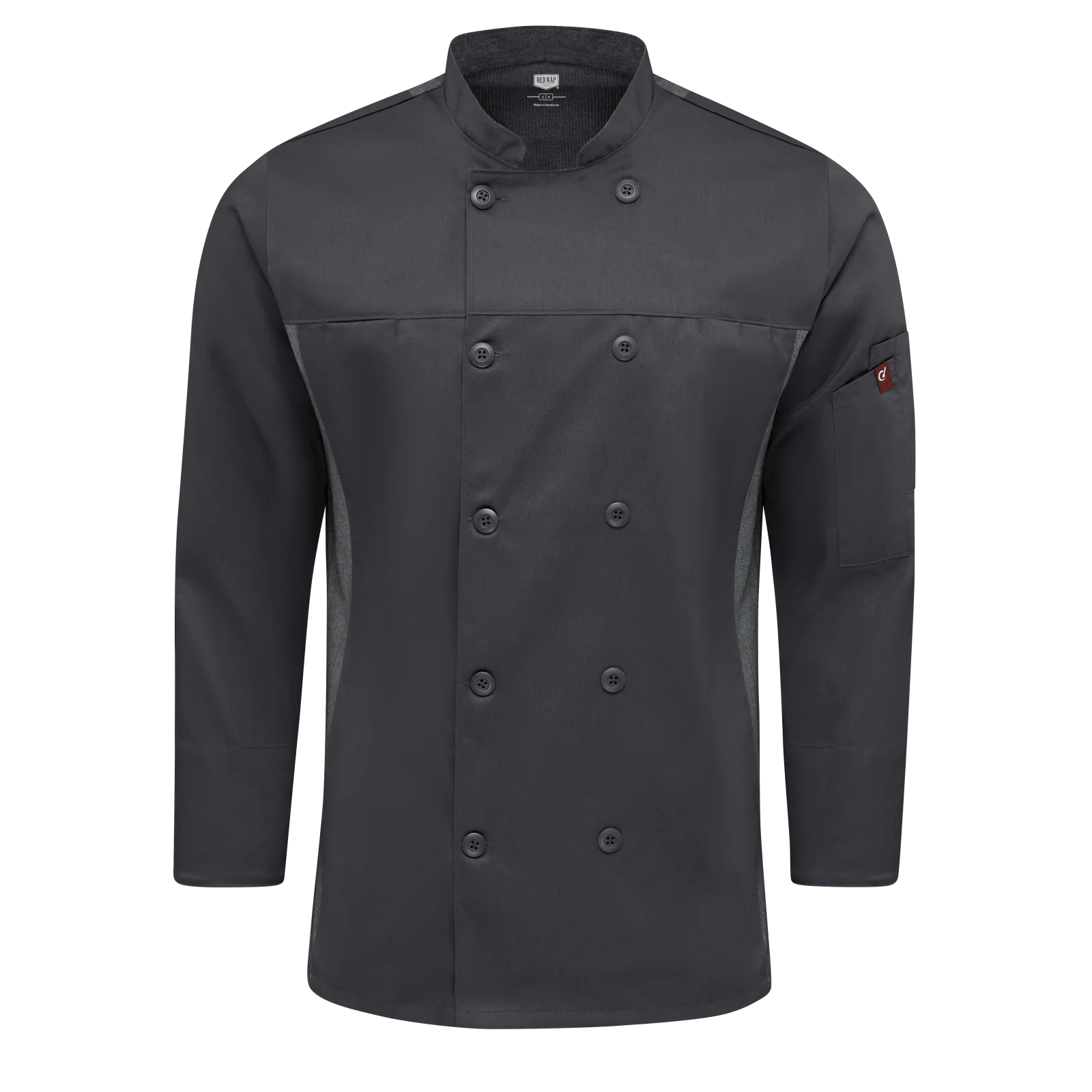 Red Kap Men's Deluxe Airflow Chef Coat - Image 2