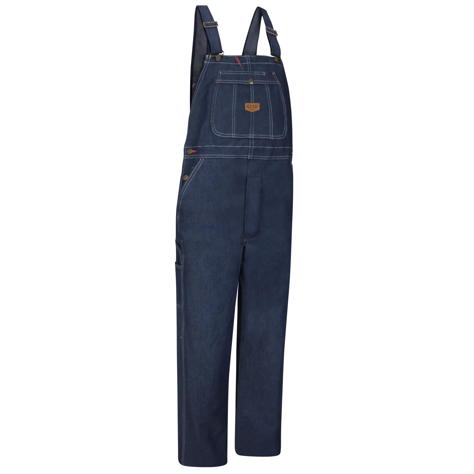 Red Kap Men's Denim Bib Overall -Denim - Image 2