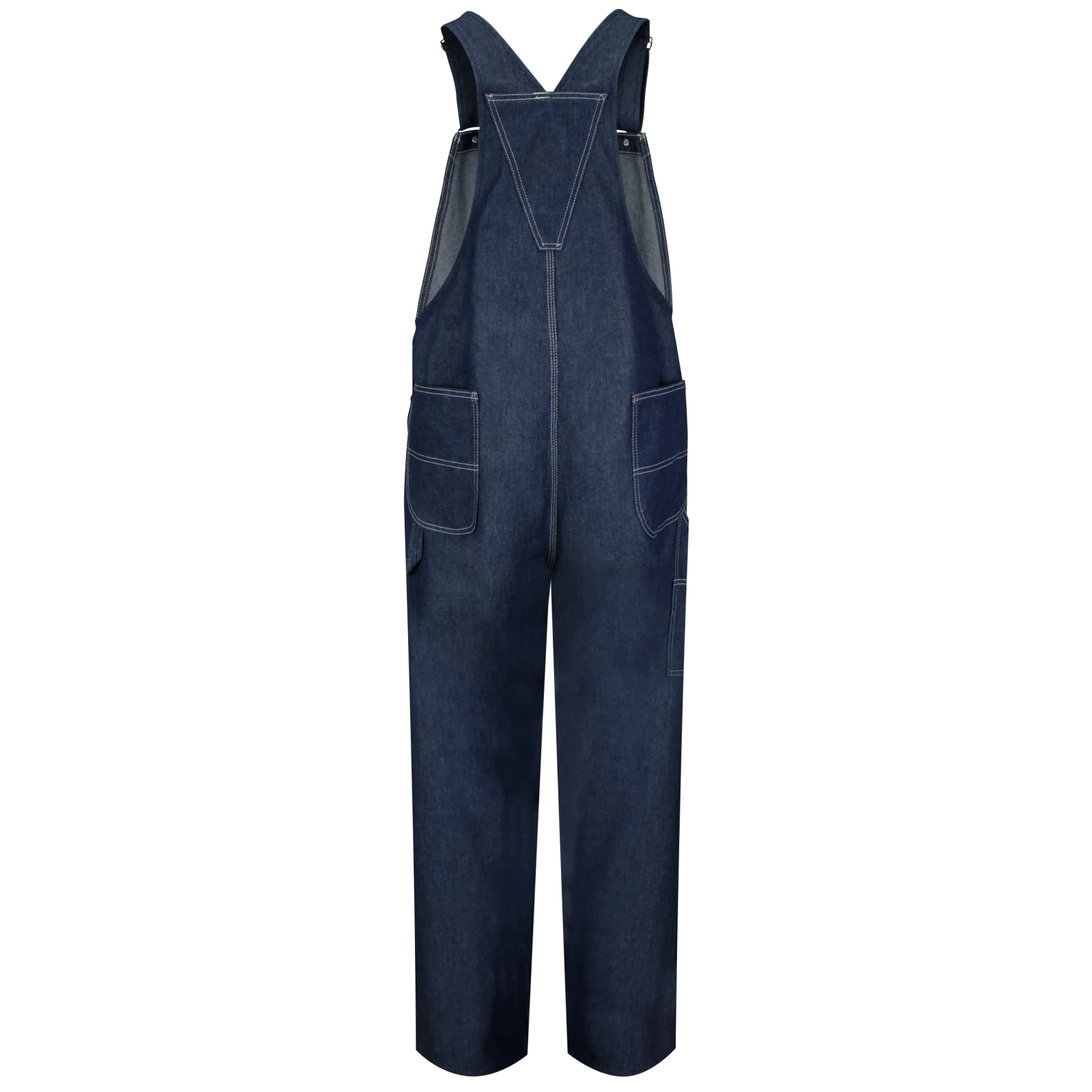 Red Kap Men's Denim Bib Overall -Denim - Image 3