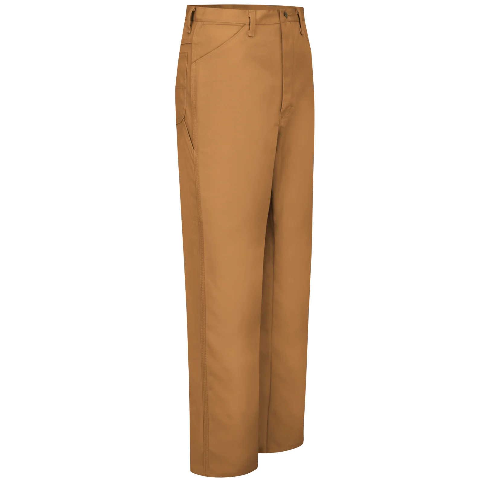 Red Kap Men's Duck Dungaree-Brown Duck - Image 3
