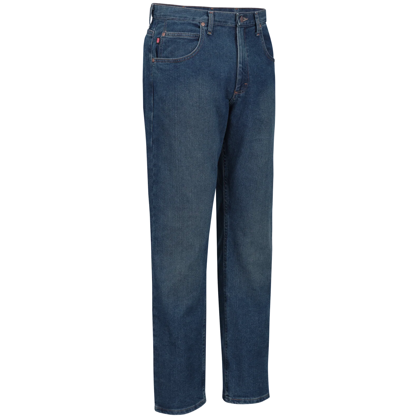 Red Kap Men's Dura-Kap® Flex Work Jean-Medium Wash - Image 3
