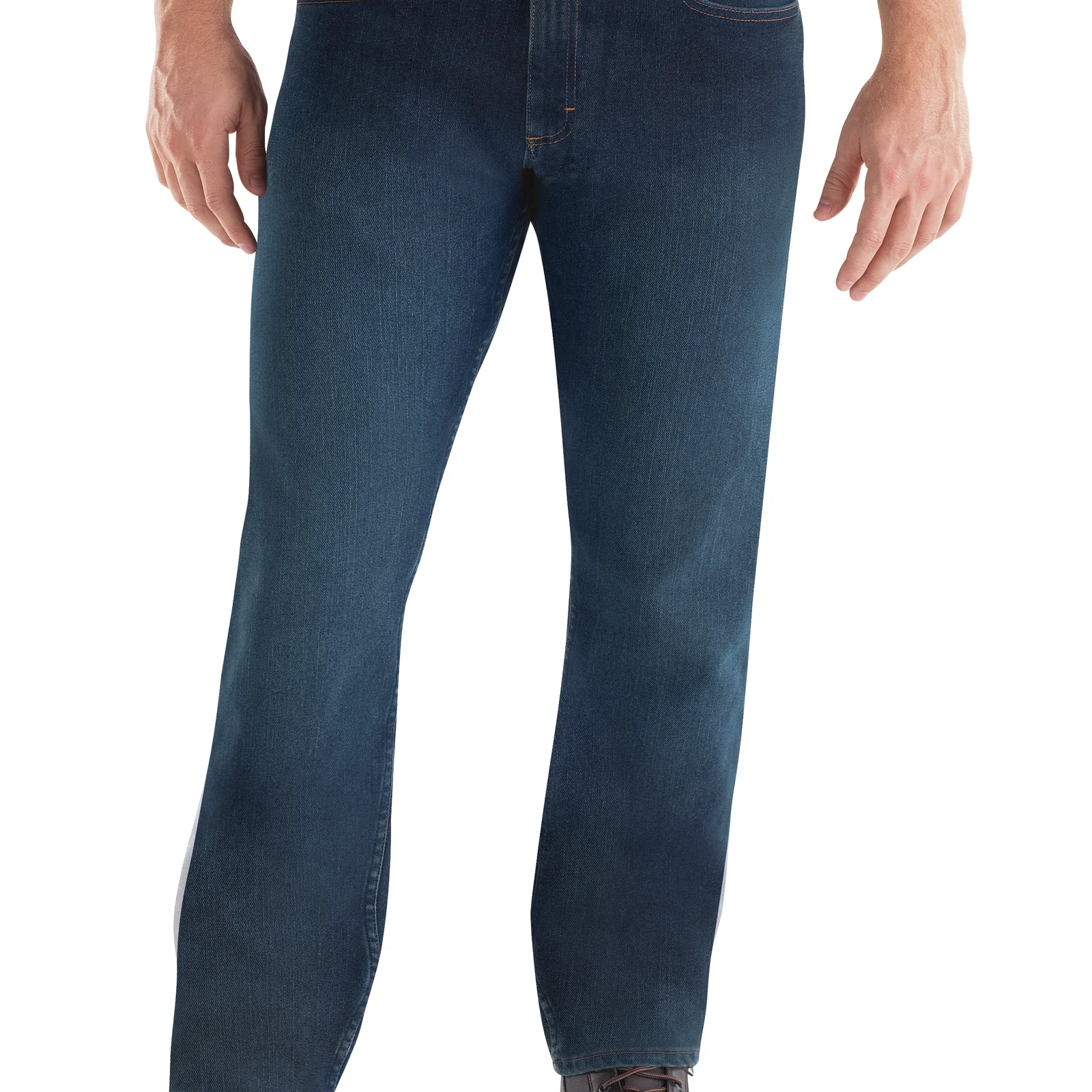 Red Kap Men's Dura-Kap® Flex Work Jean-Medium Wash - Image 4