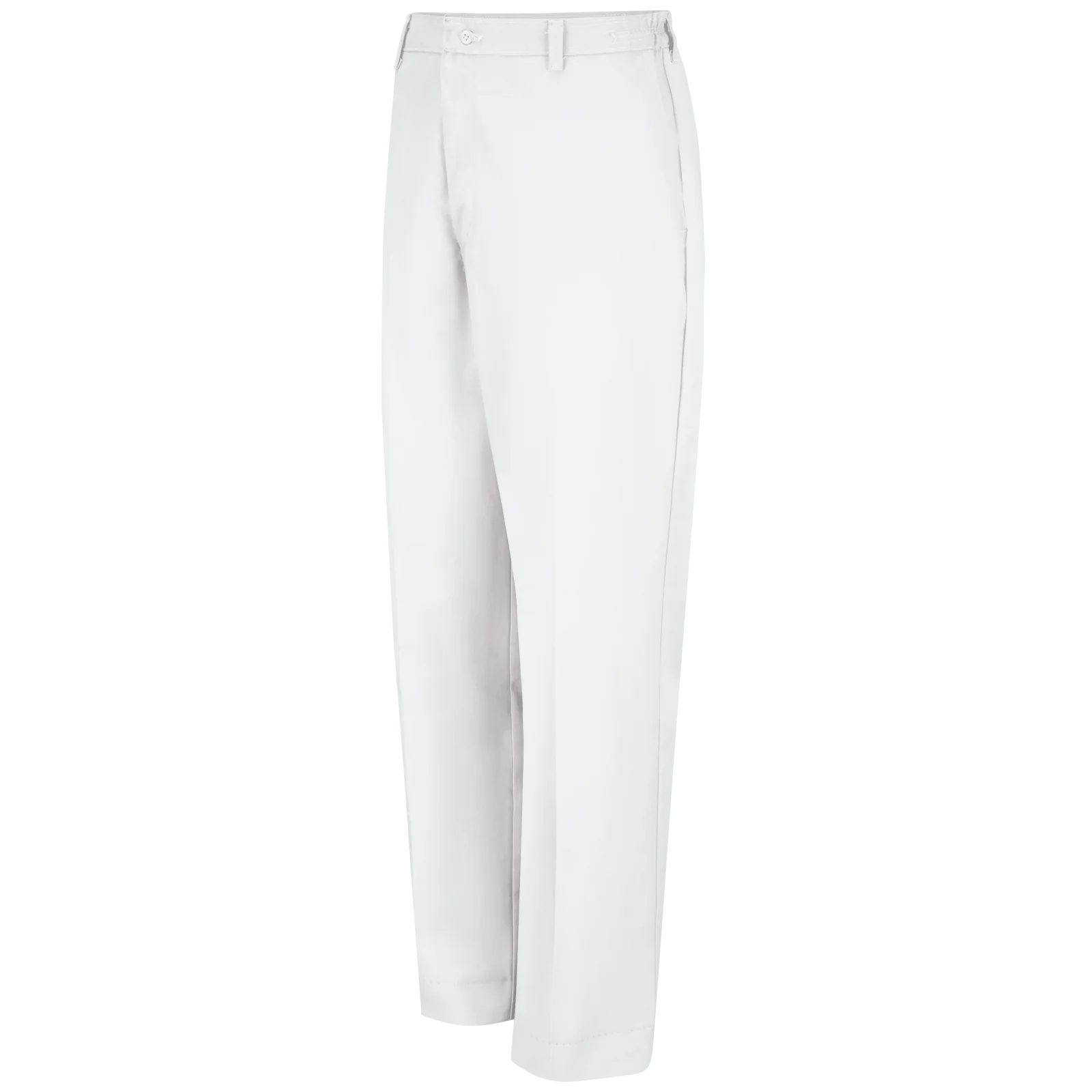 Red Kap Men's Elastic Insert Work Pant-White