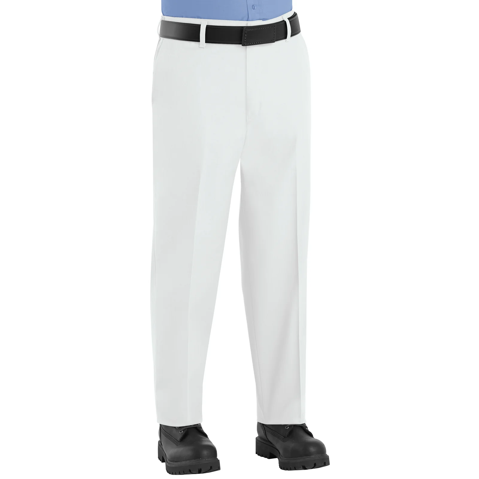 Red Kap Men's Elastic Insert Work Pant-White - Image 3
